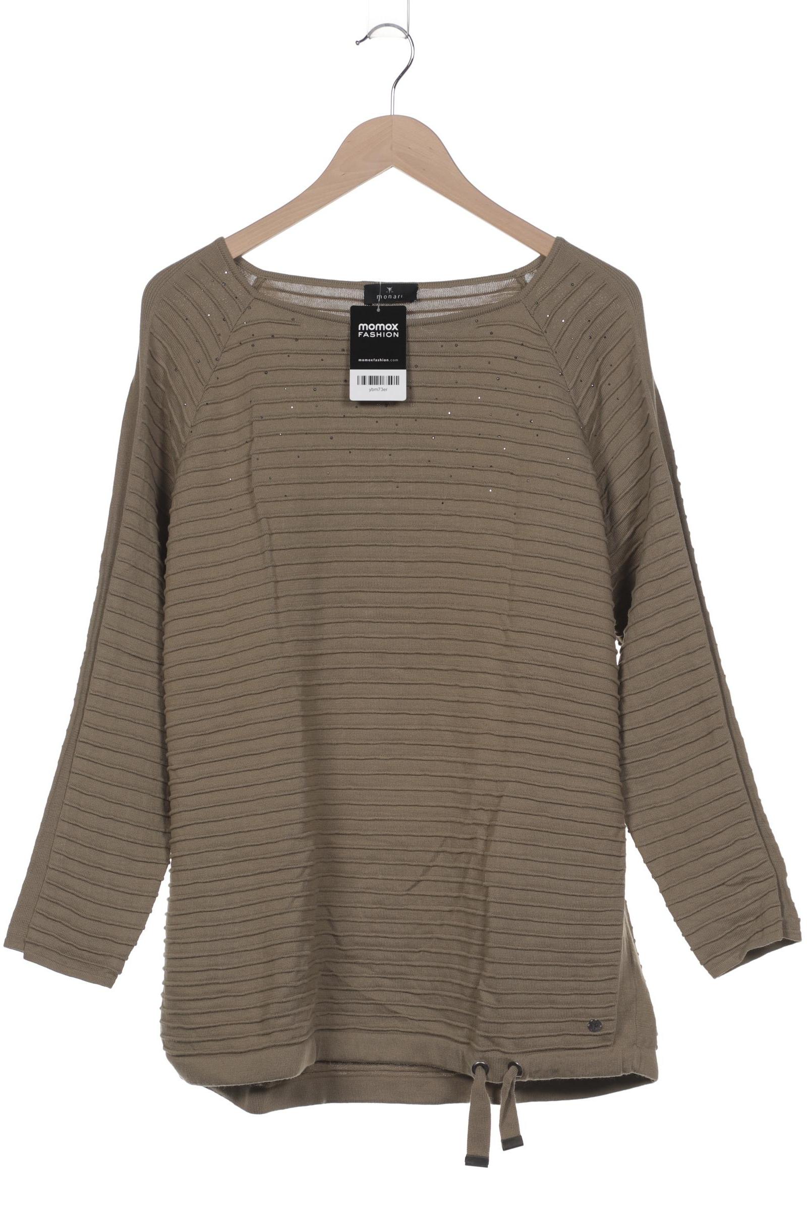 

monari Damen Pullover, grün, Gr. 46