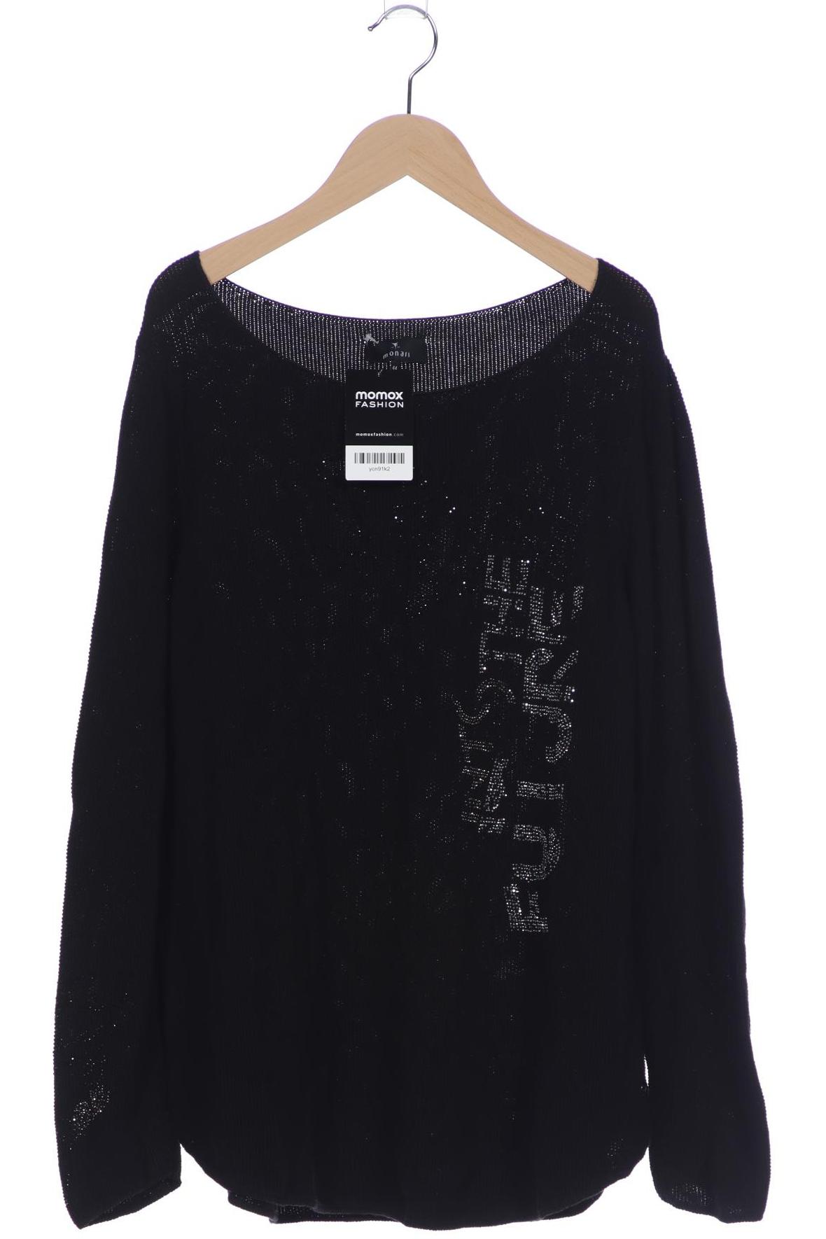 

monari Damen Pullover, schwarz, Gr. 44