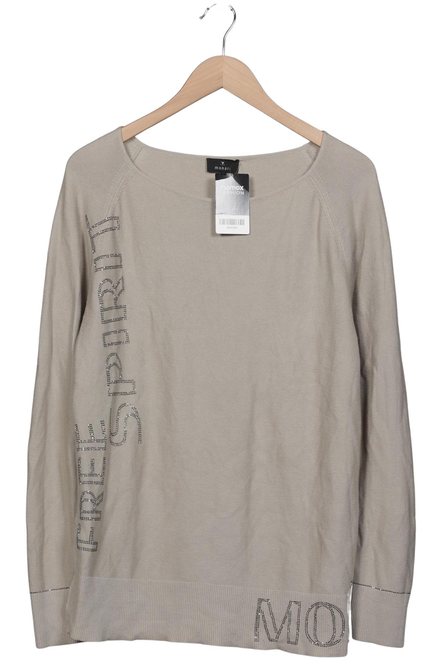 

monari Damen Pullover, beige, Gr. 40