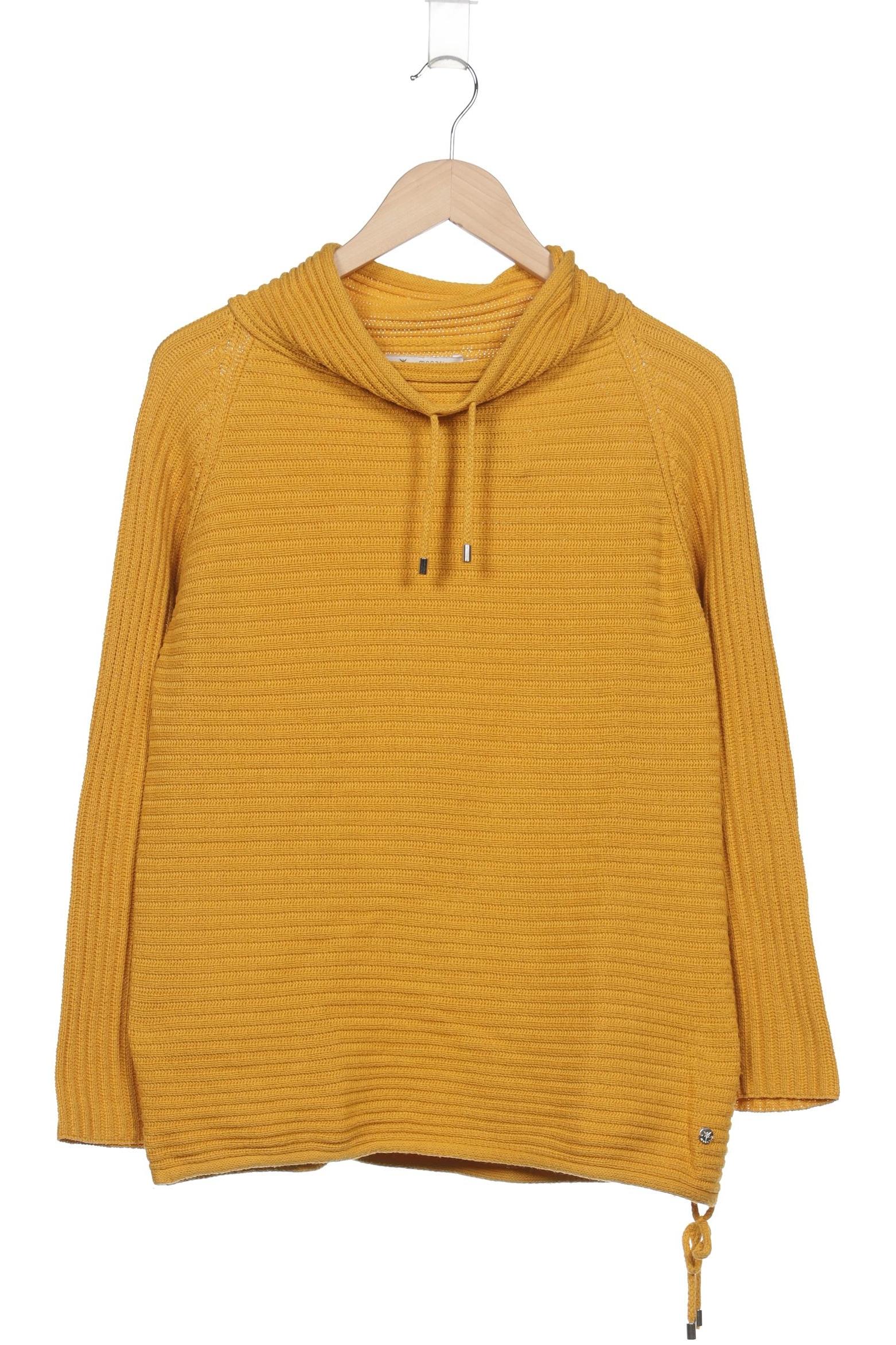 

monari Damen Pullover, gelb, Gr. 40