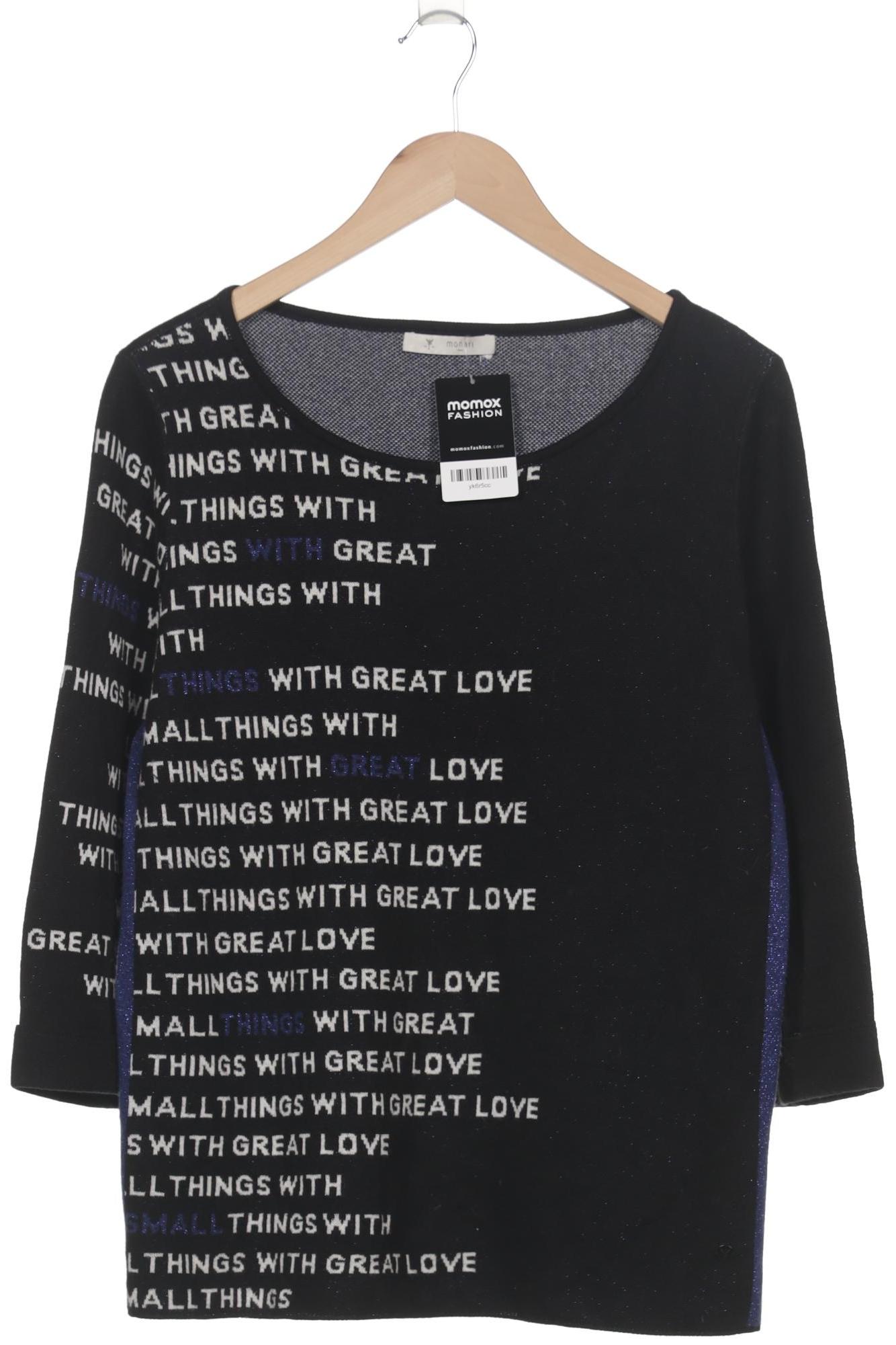 

monari Damen Pullover, schwarz, Gr. 44