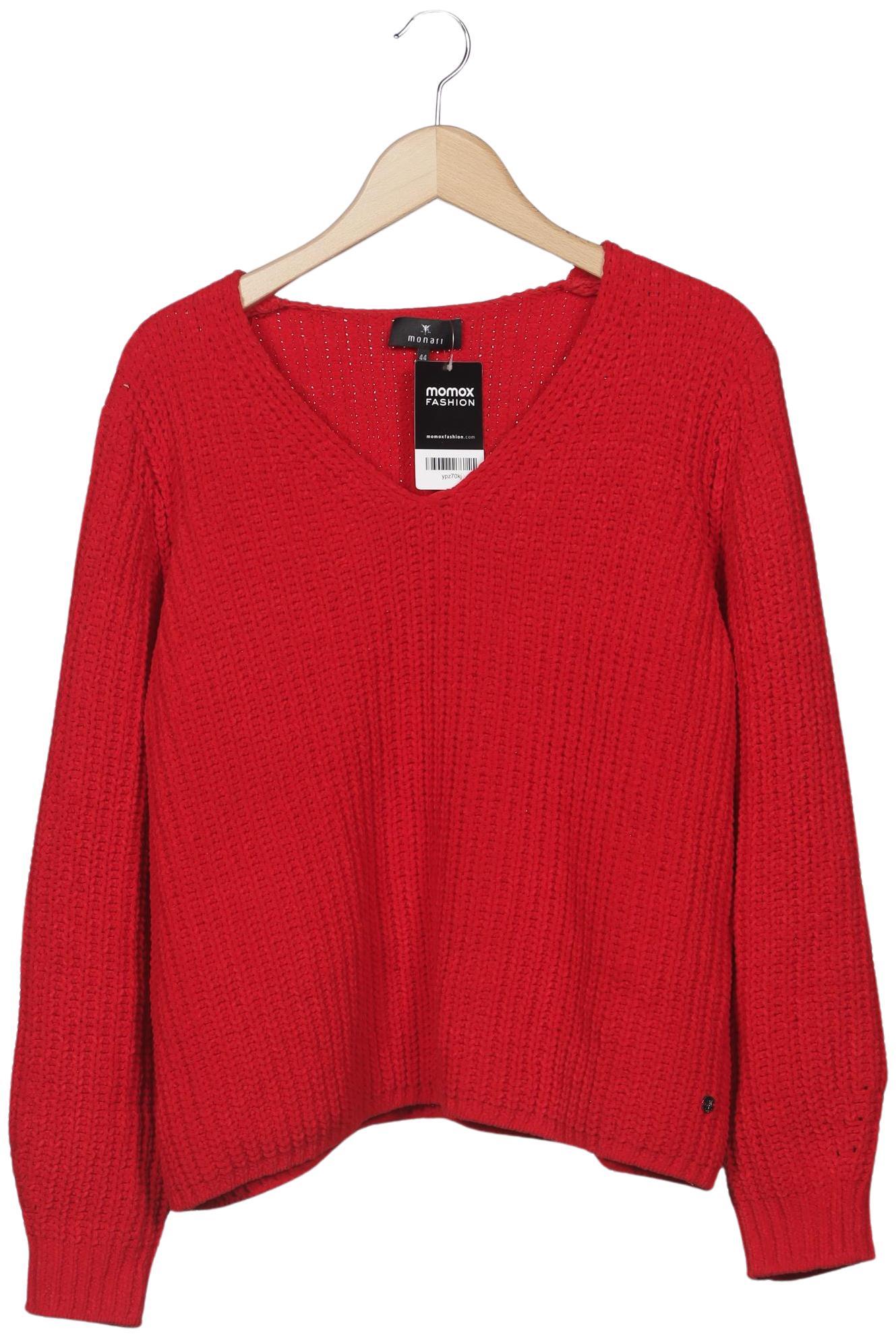 

monari Damen Pullover, rot, Gr. 44