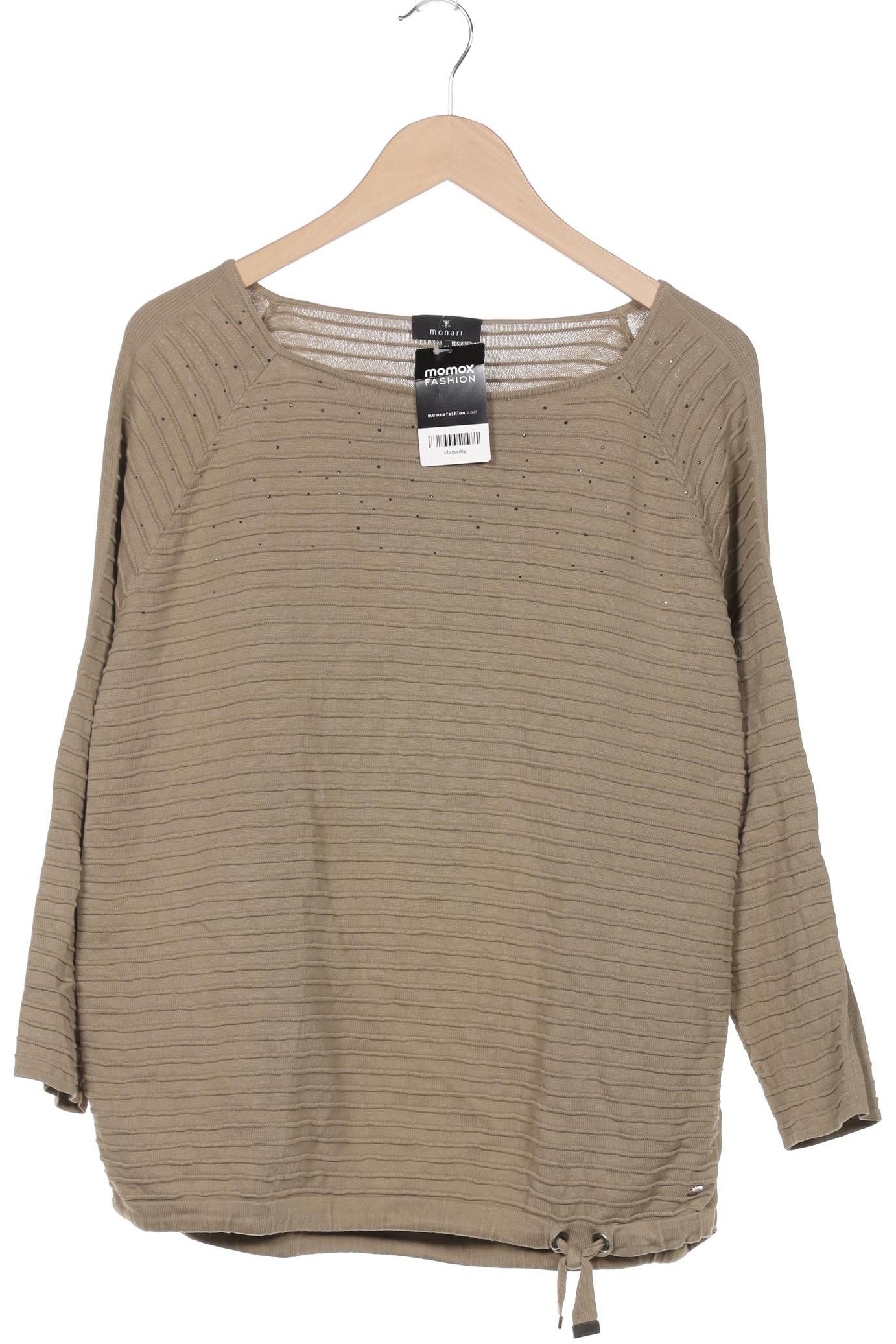 

monari Damen Pullover, grün, Gr. 44