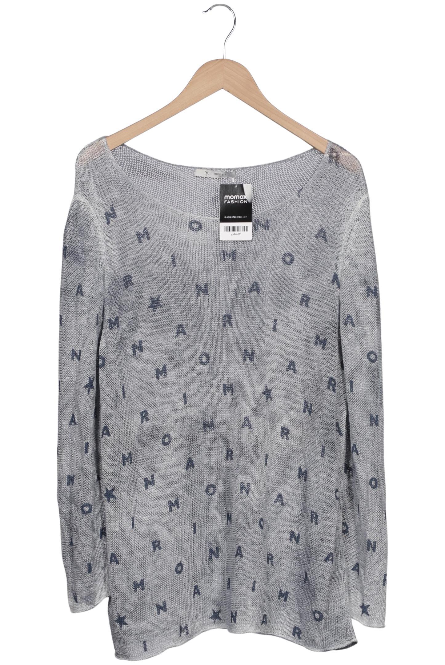 

monari Damen Pullover, blau, Gr. 46