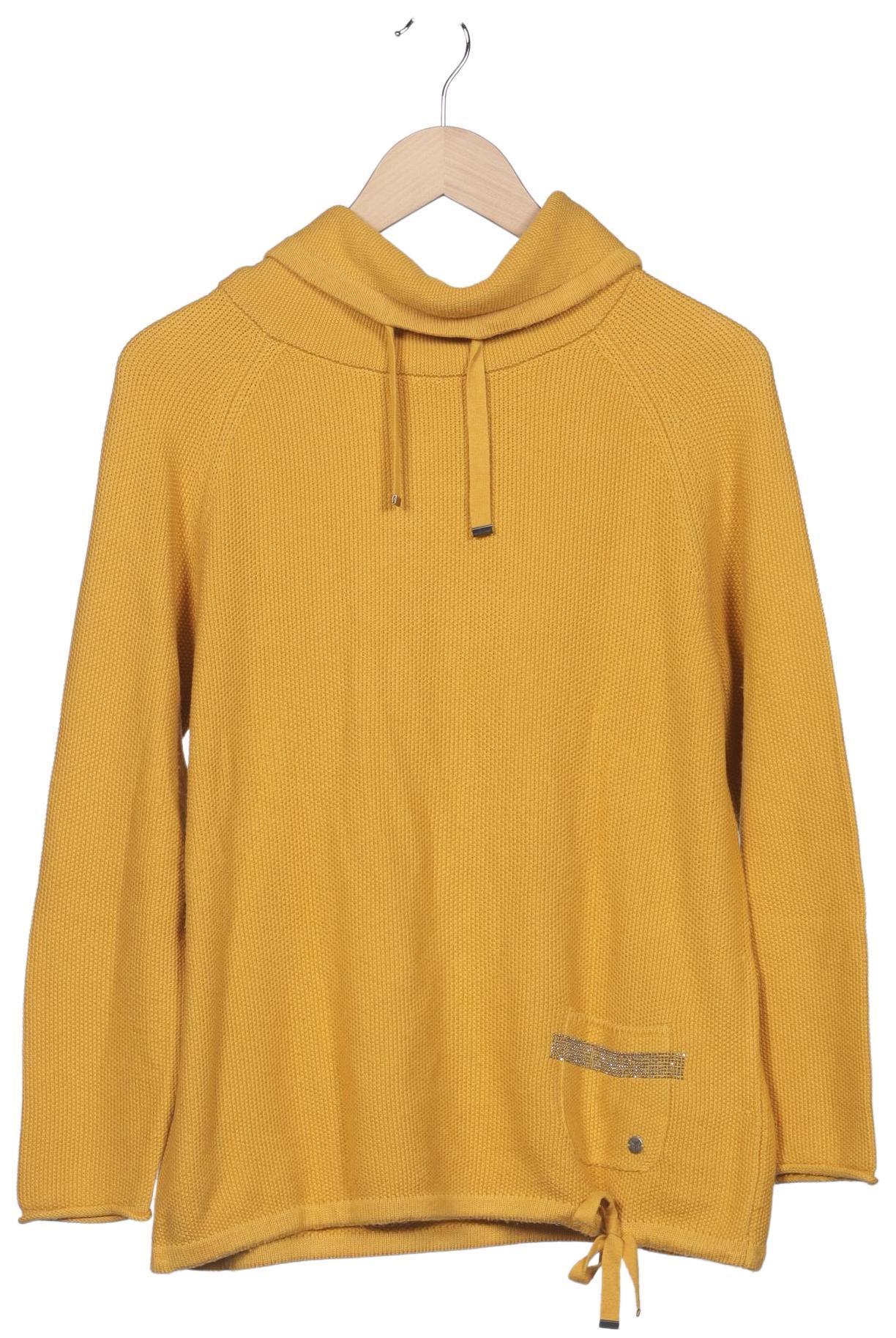 

monari Damen Pullover, gelb, Gr. 38