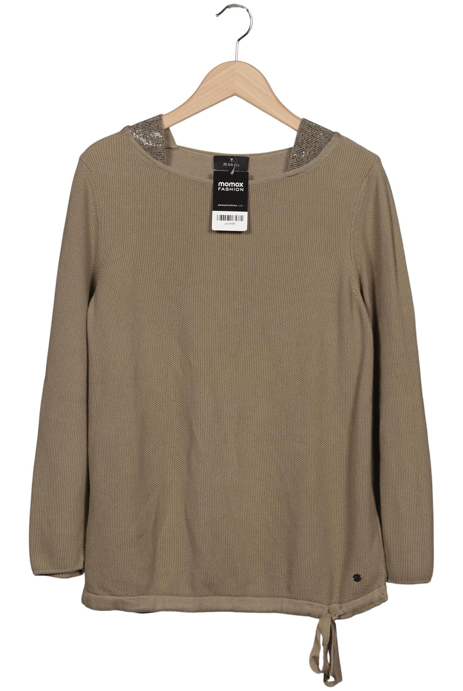 

monari Damen Pullover, beige, Gr. 40