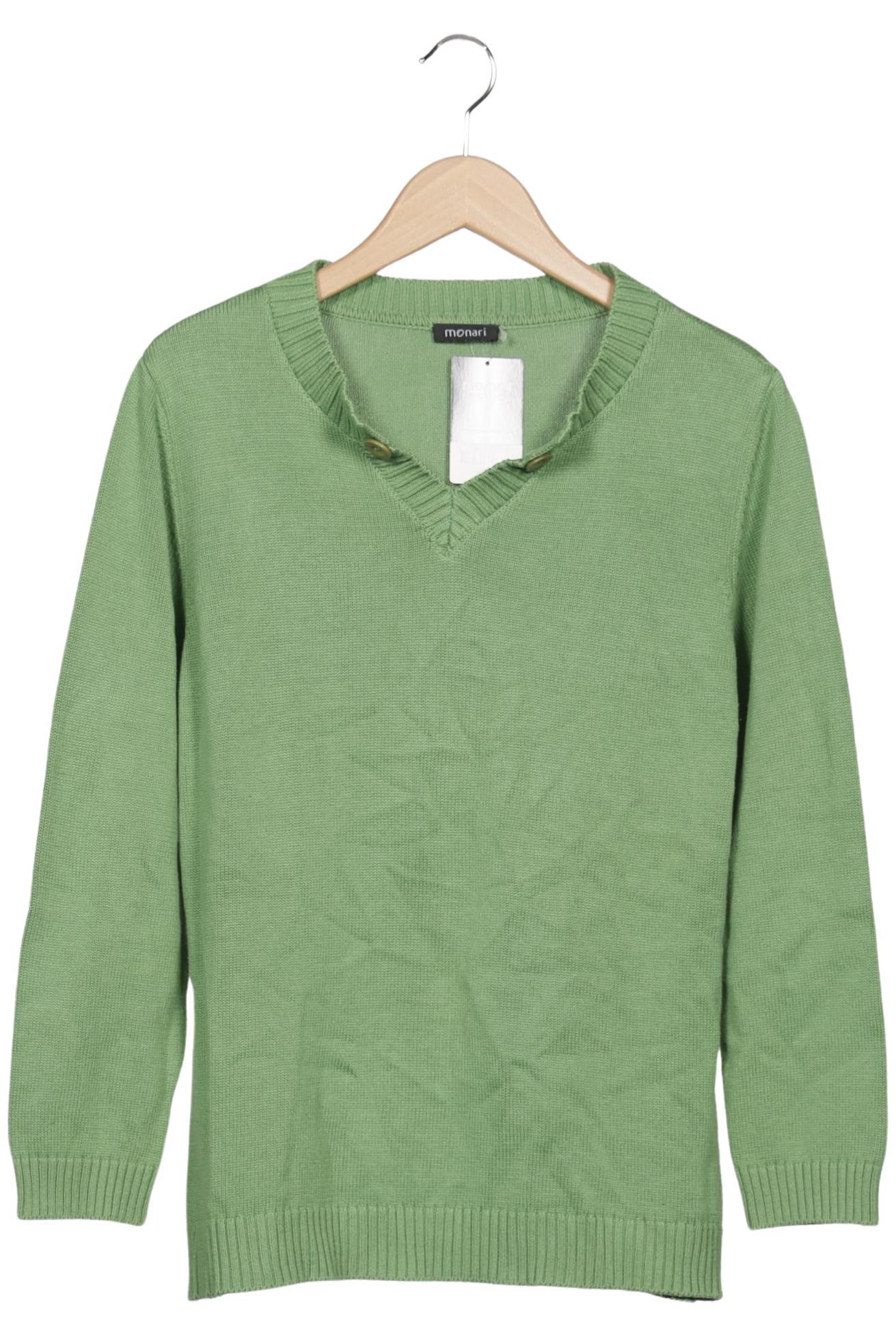 

monari Damen Pullover, hellgrün, Gr. 48