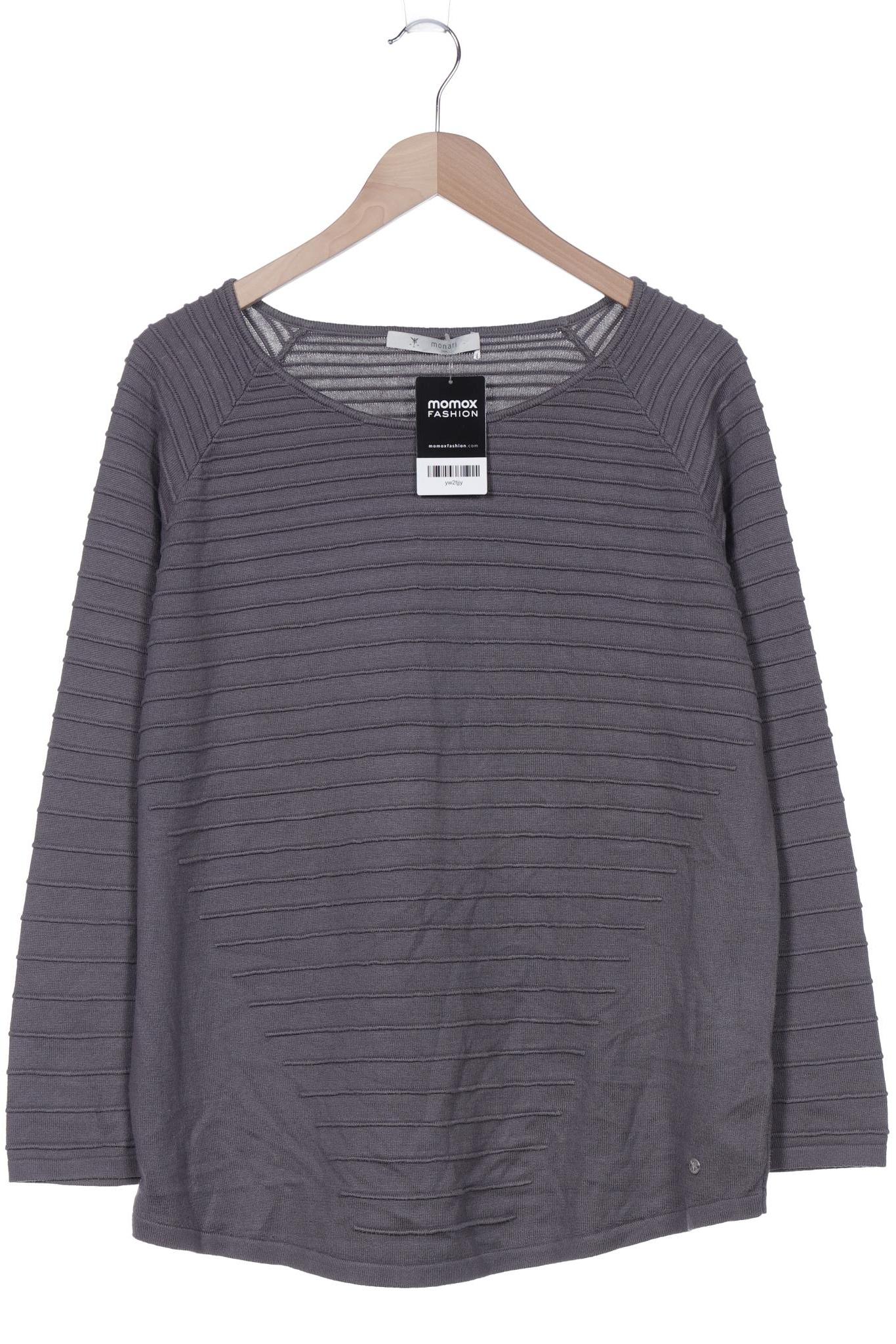 

monari Damen Pullover, grau, Gr. 44