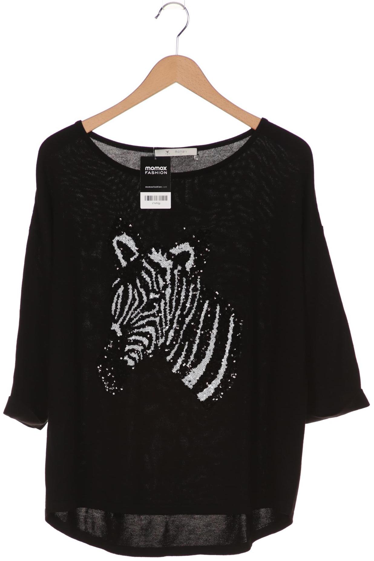 

monari Damen Pullover, schwarz, Gr. 44