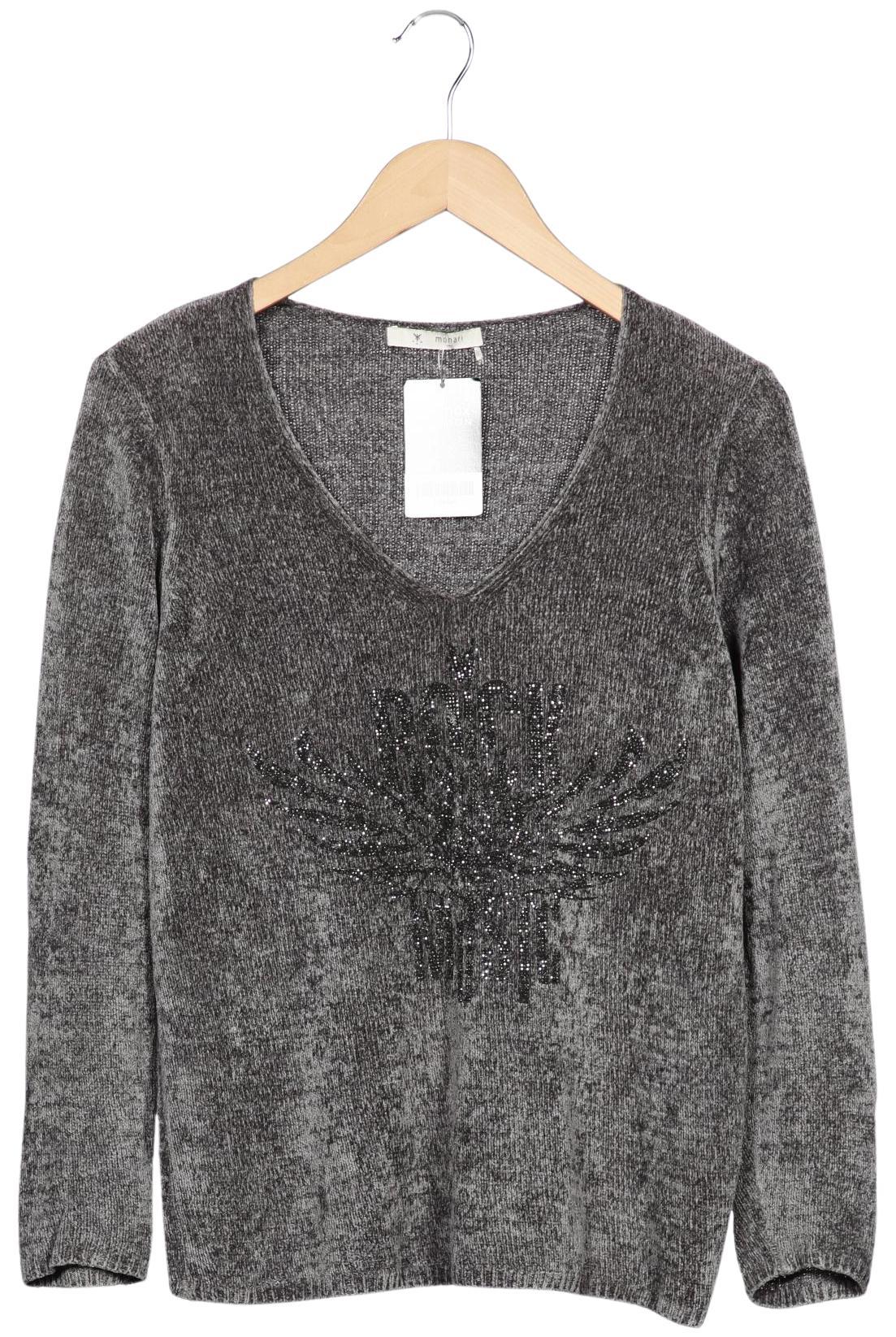

monari Damen Pullover, grau, Gr. 38