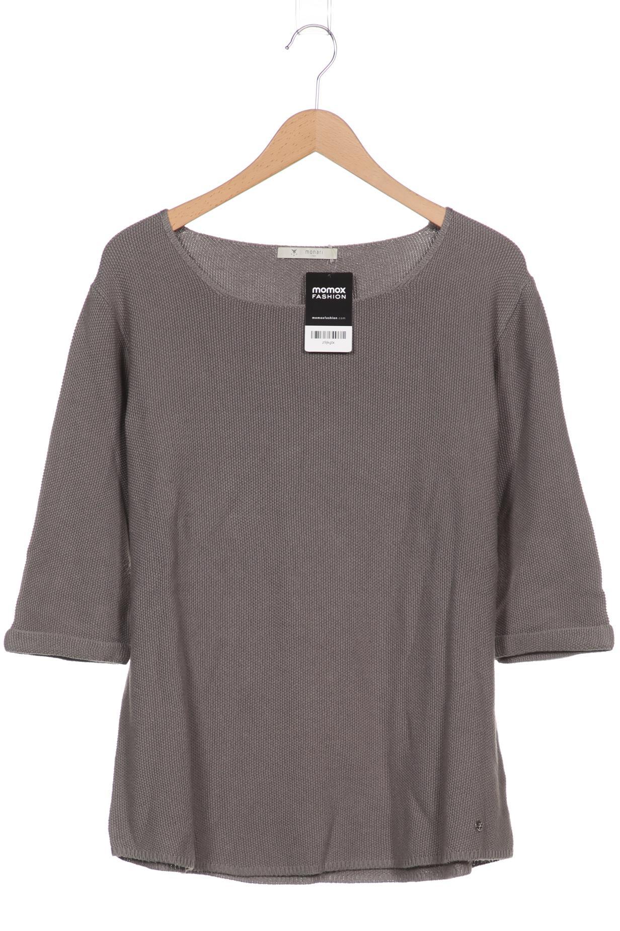 

monari Damen Pullover, grau, Gr. 46