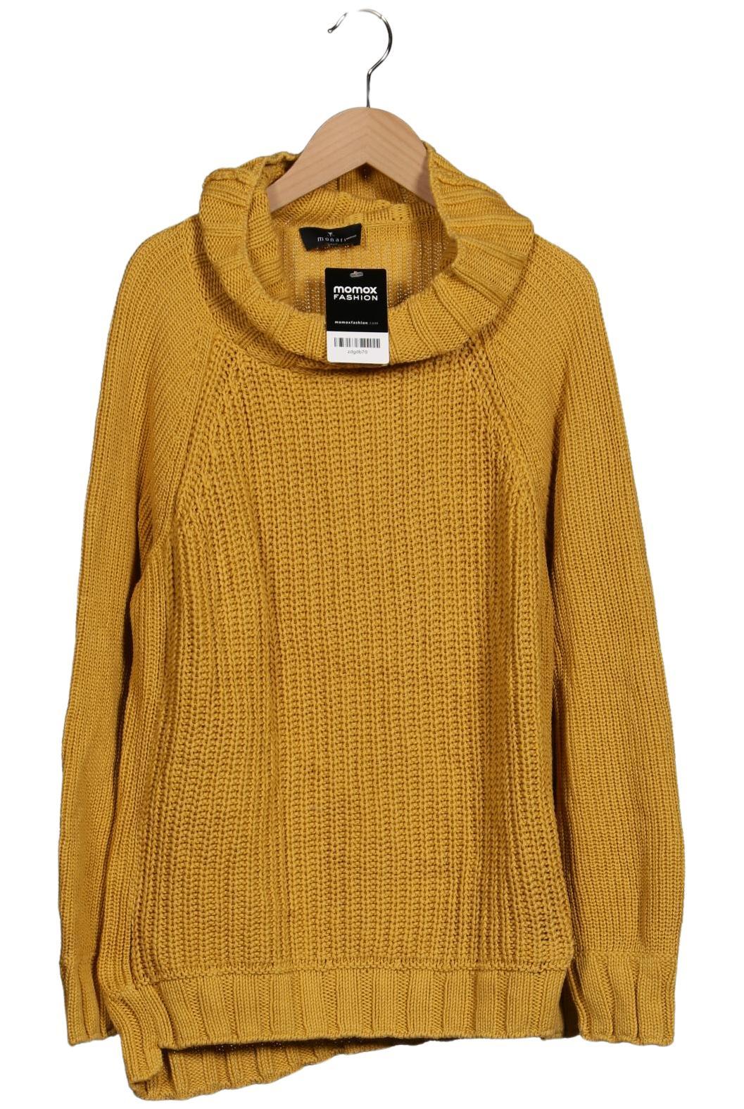 

monari Damen Pullover, gelb, Gr. 40