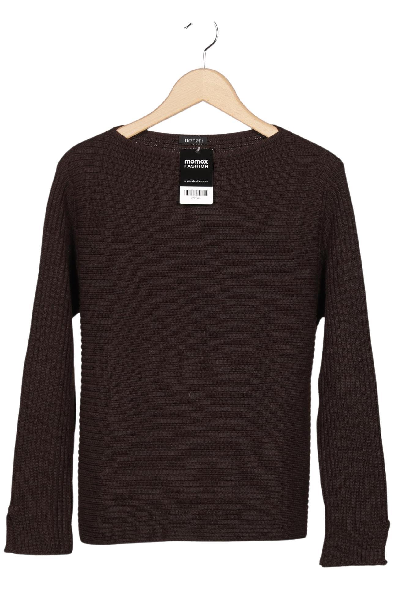 

monari Damen Pullover, braun, Gr. 42
