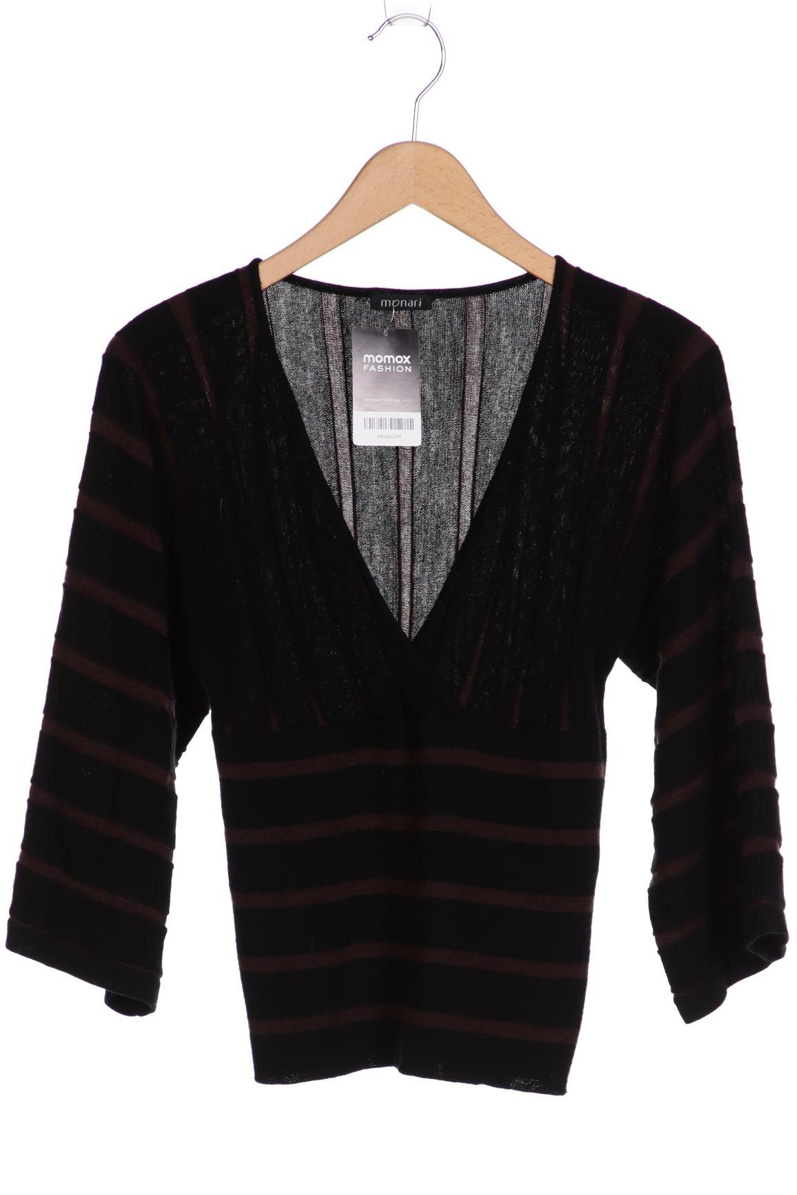 

monari Damen Pullover, schwarz, Gr. 34