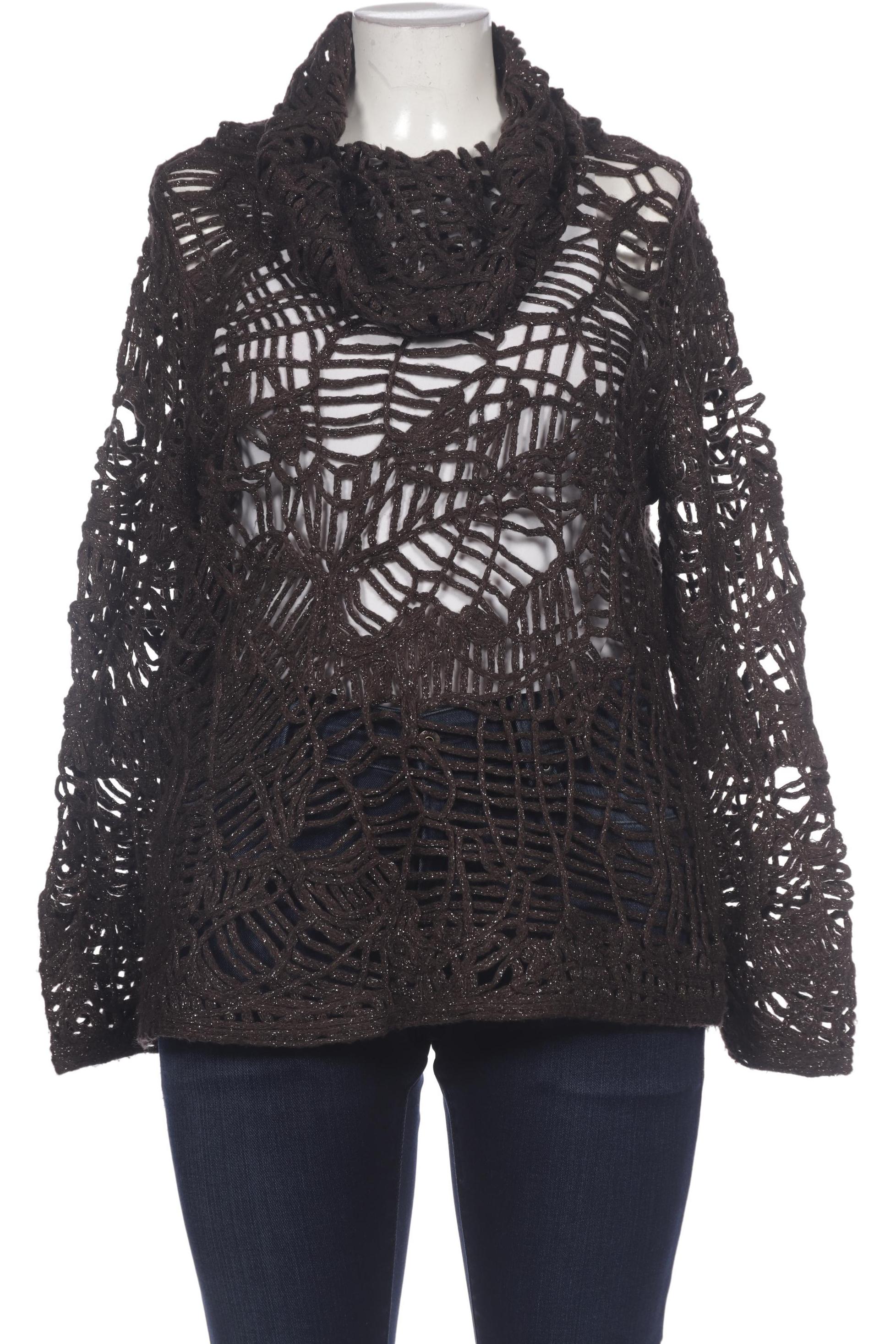 

monari Damen Pullover, braun, Gr. 44