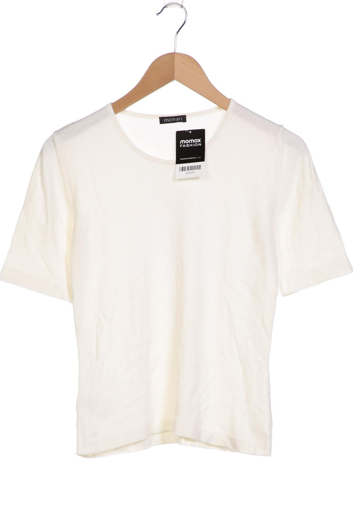 

monari Damen Pullover, weiß, Gr. 38