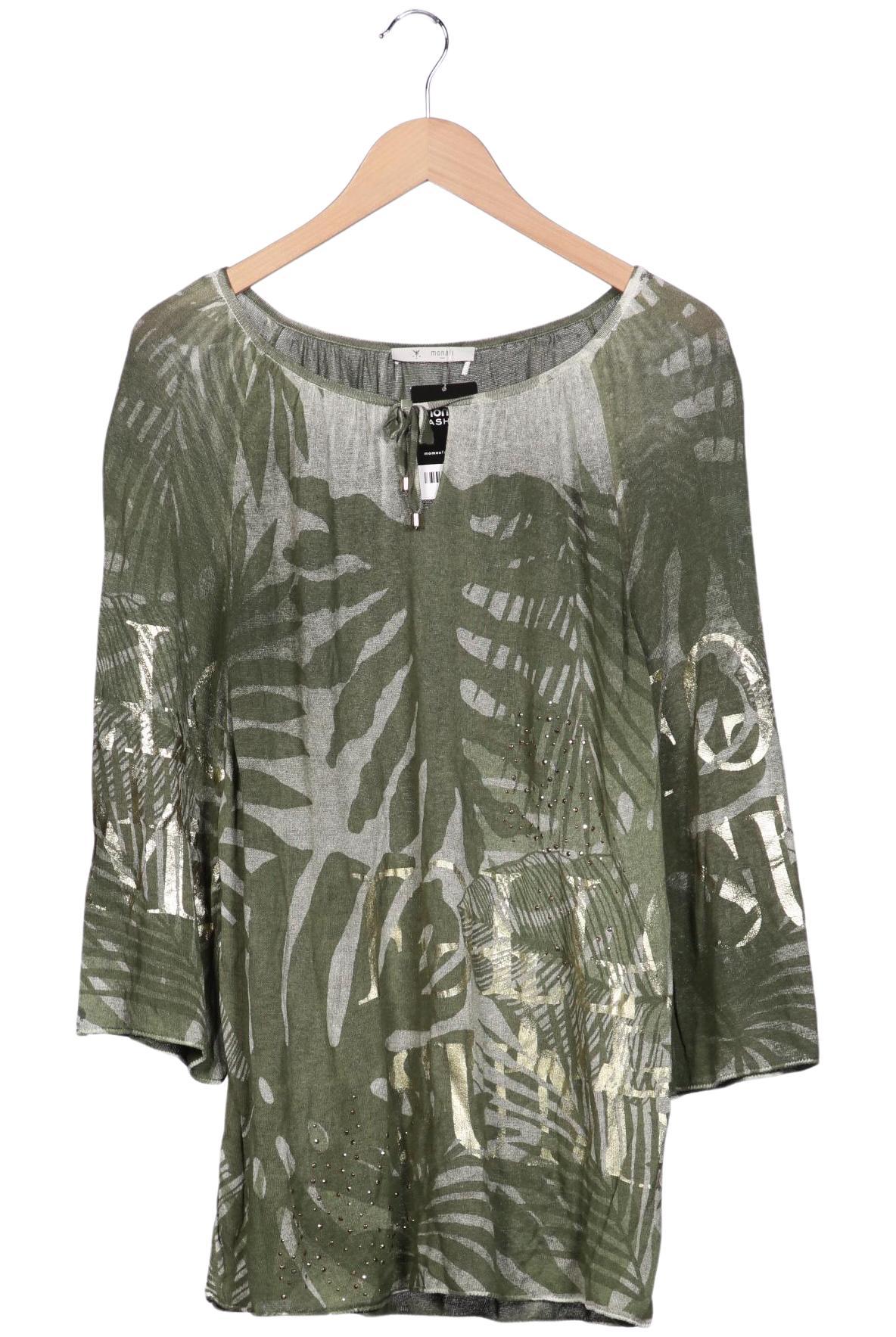 

monari Damen Pullover, grün, Gr. 46