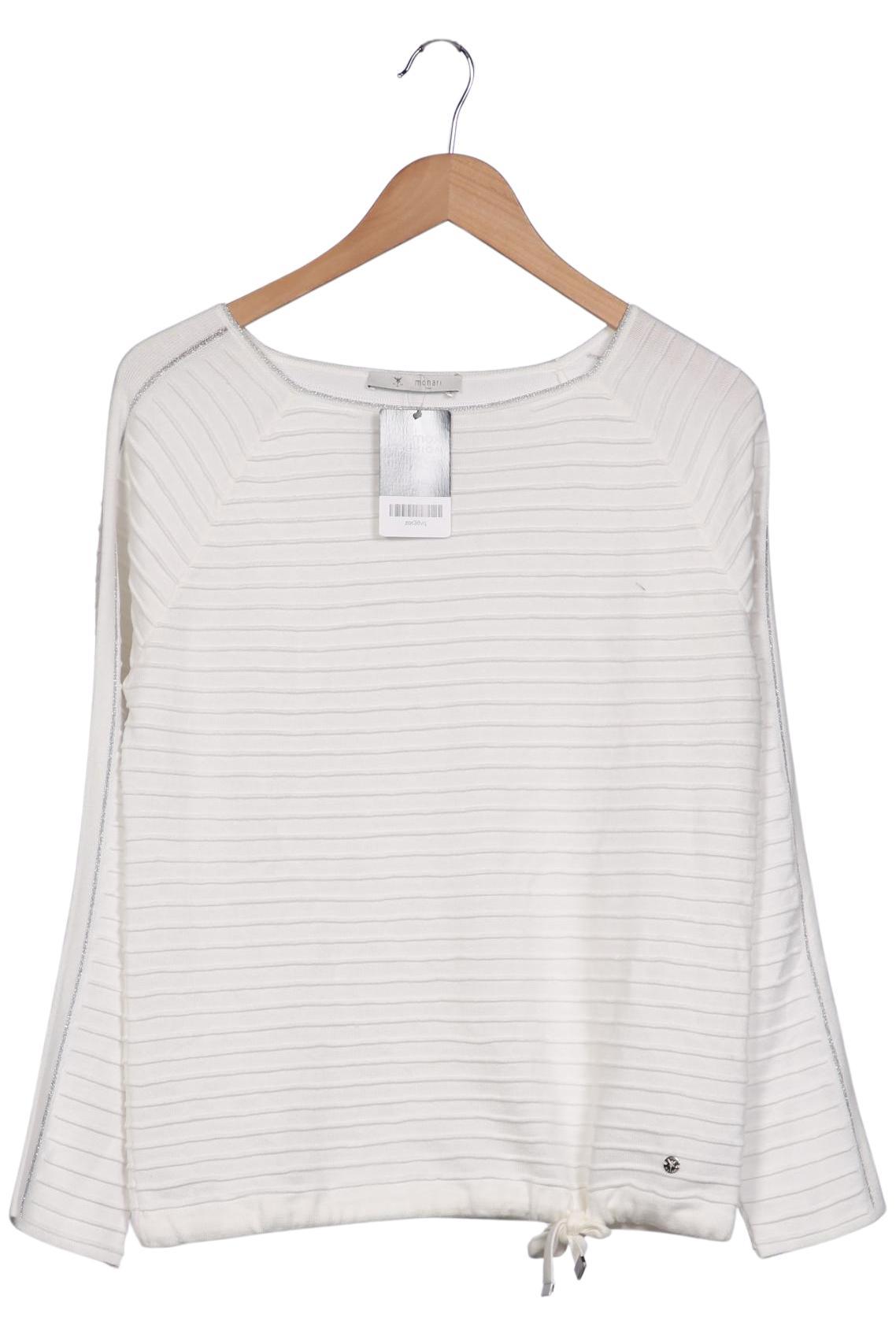 

monari Damen Pullover, cremeweiß, Gr. 36