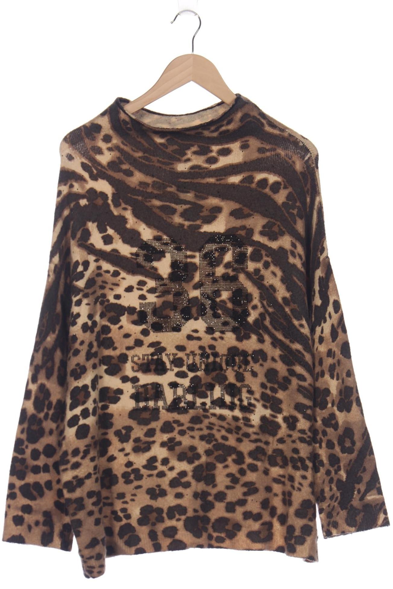 

monari Damen Pullover, braun, Gr. 46