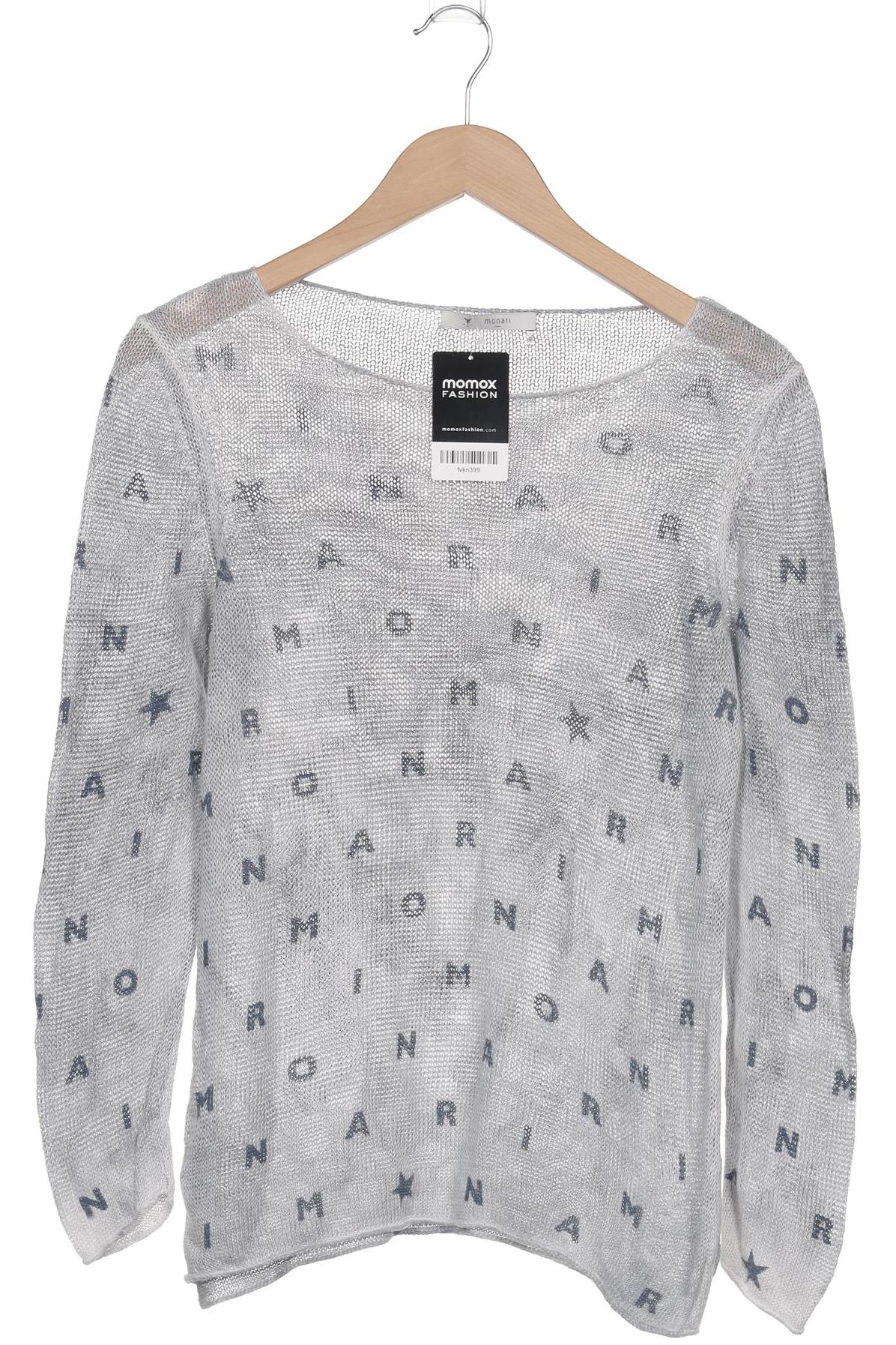 

monari Damen Pullover, blau, Gr. 36