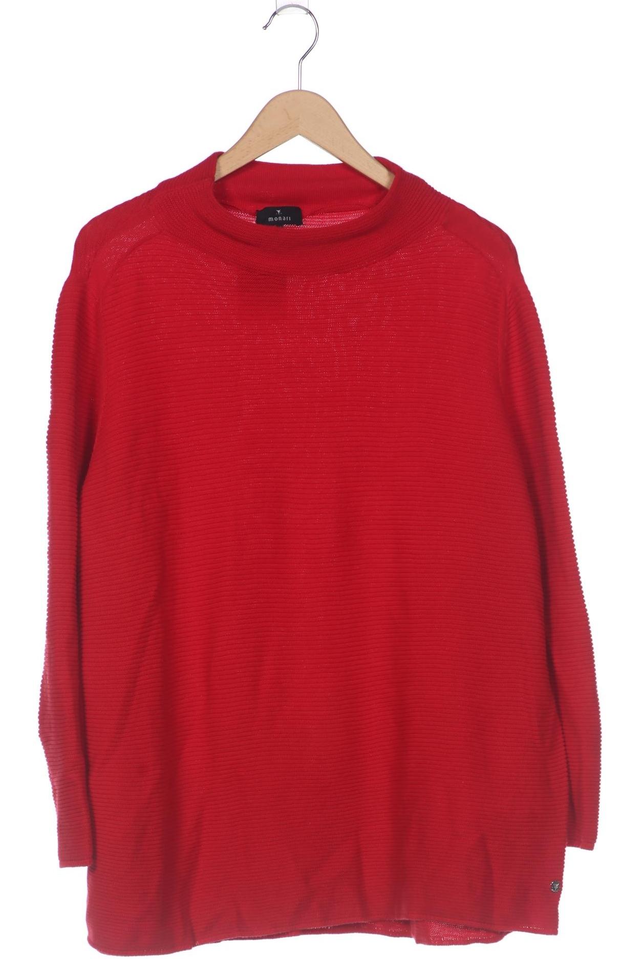 

monari Damen Pullover, rot, Gr. 46