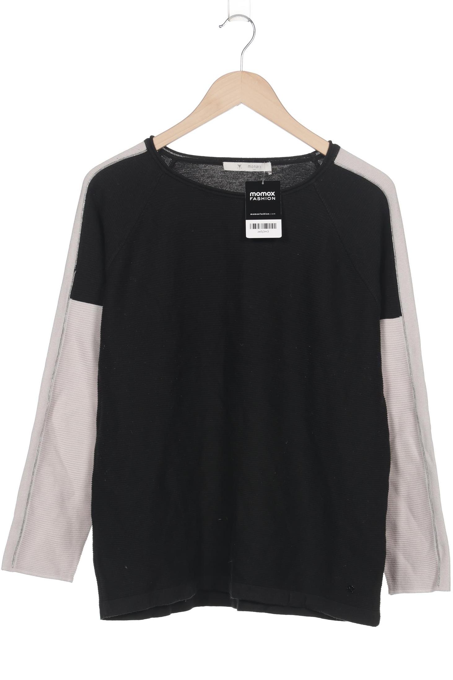 

monari Damen Pullover, schwarz, Gr. 44