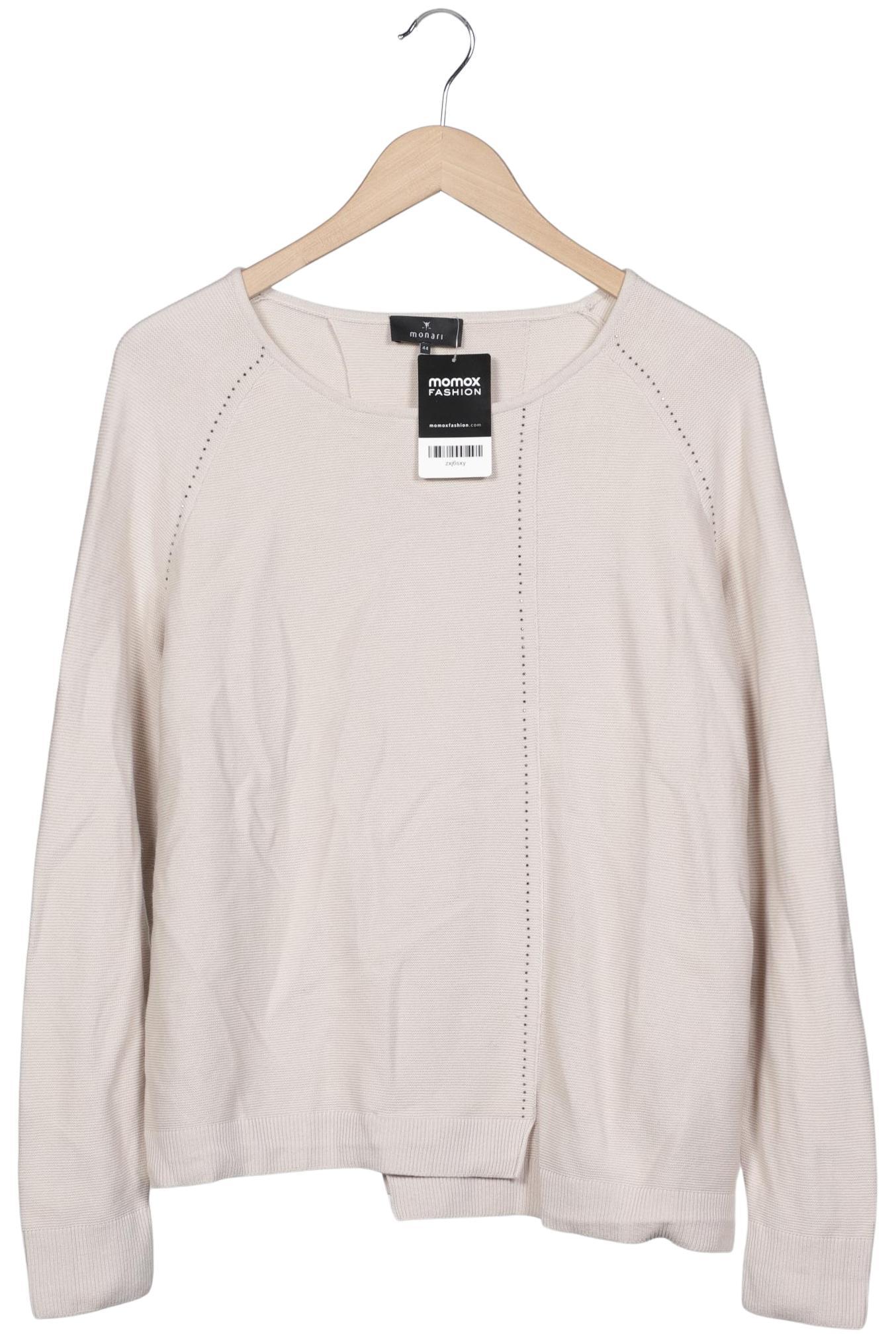

monari Damen Pullover, beige, Gr. 44