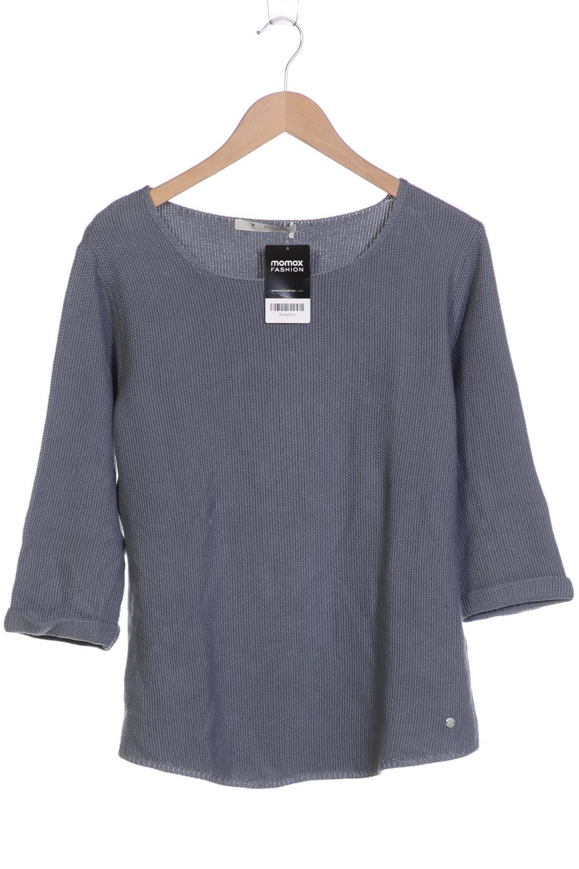 

monari Damen Pullover, blau, Gr. 38