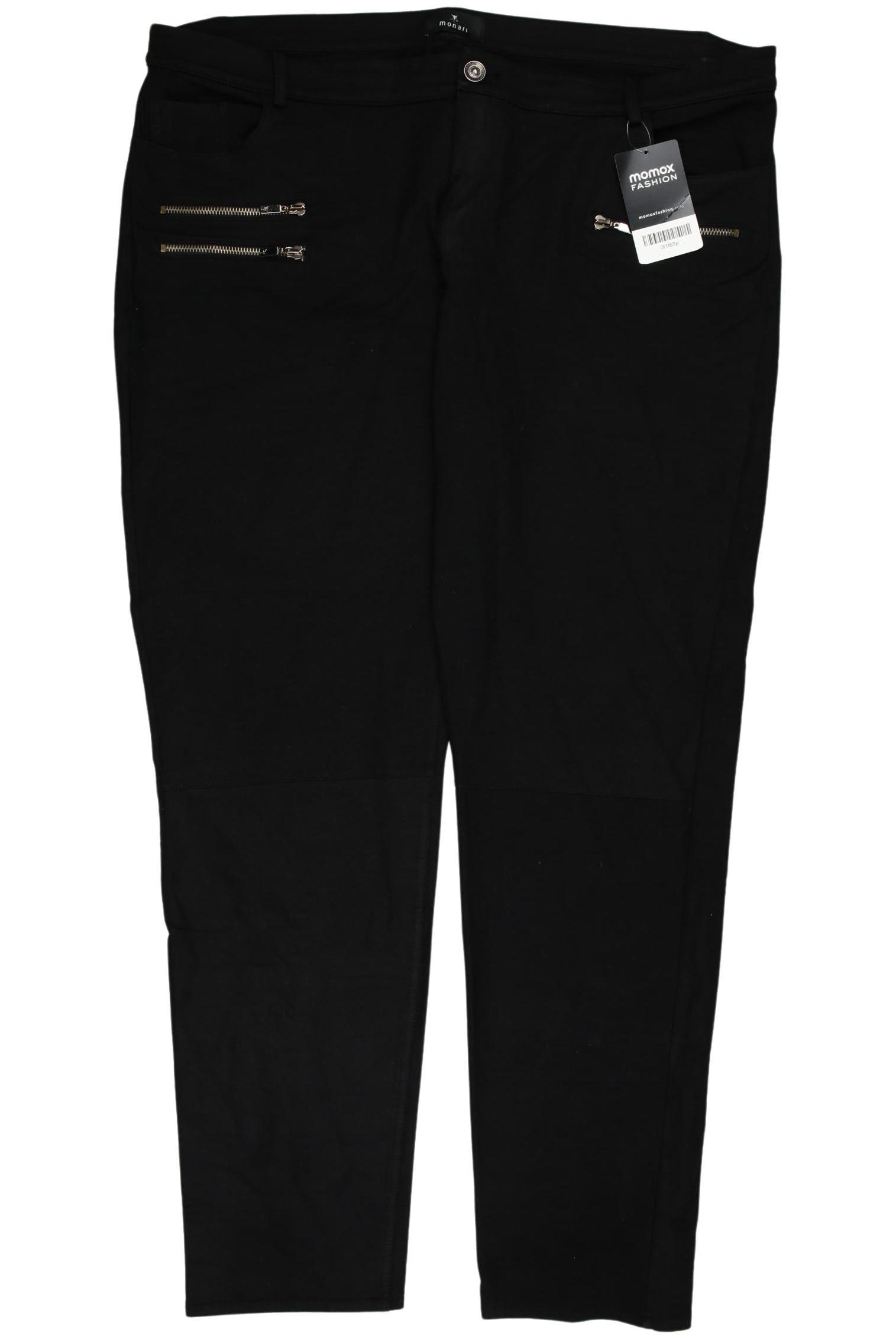 

monari Damen Stoffhose, schwarz, Gr. 46
