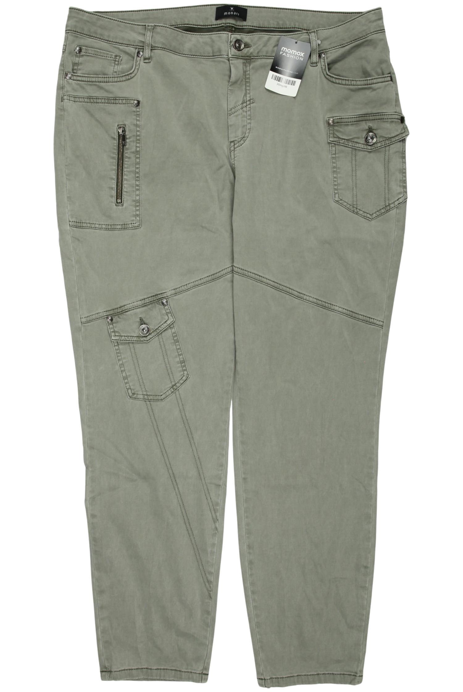 

monari Damen Stoffhose, grün, Gr. 46