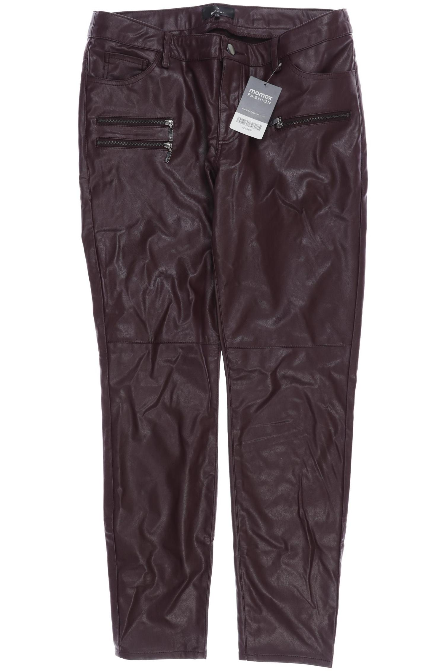 

monari Damen Stoffhose, bordeaux, Gr. 38