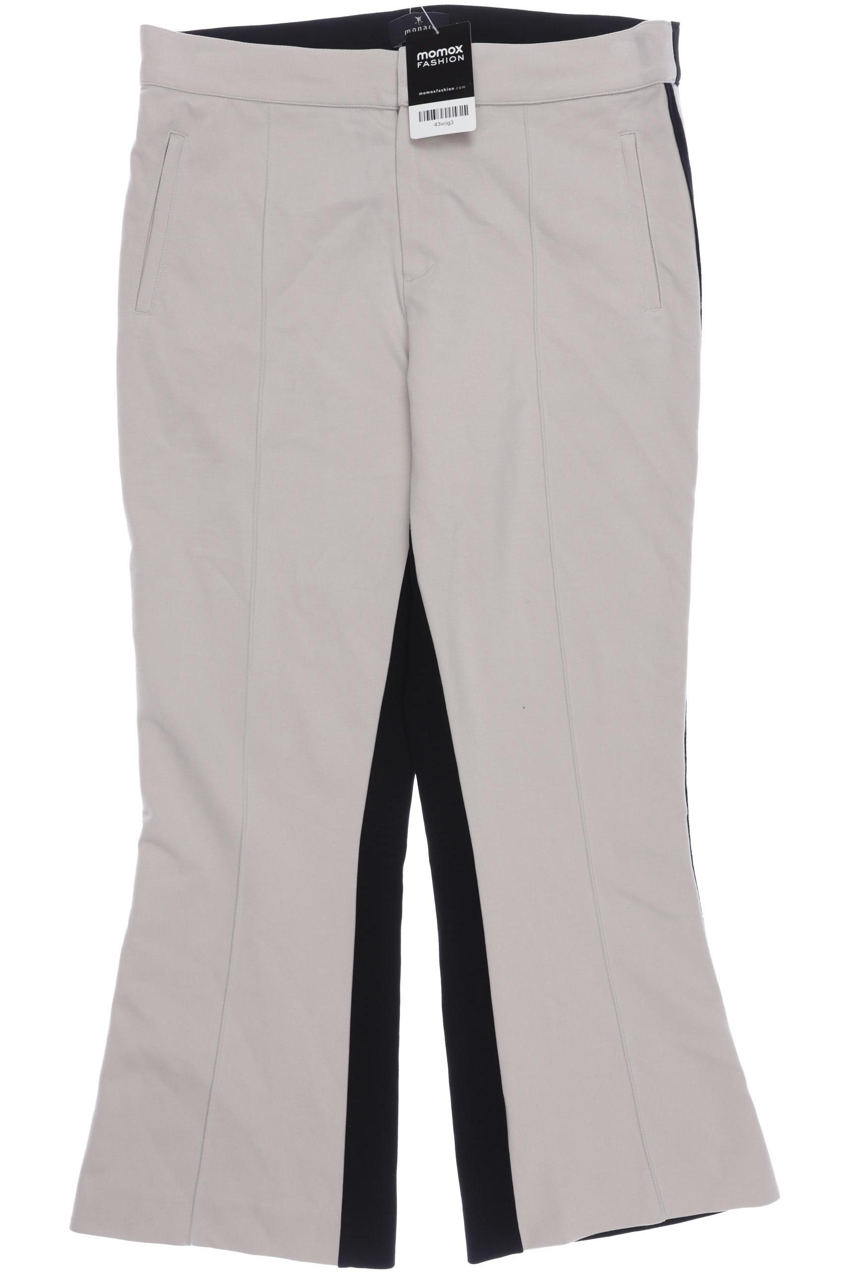 

monari Damen Stoffhose, beige, Gr. 40
