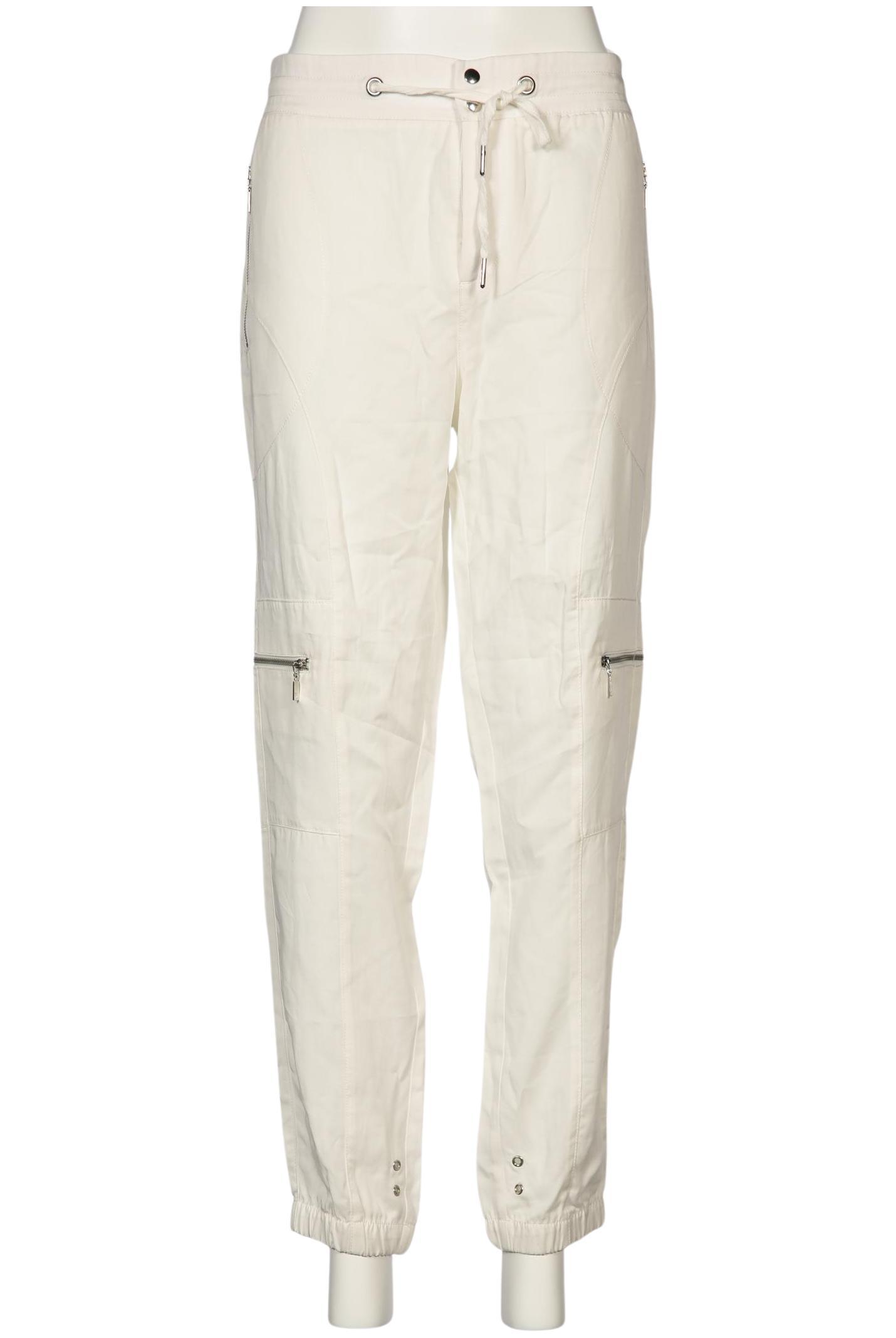 

monari Damen Stoffhose, cremeweiß, Gr. 36