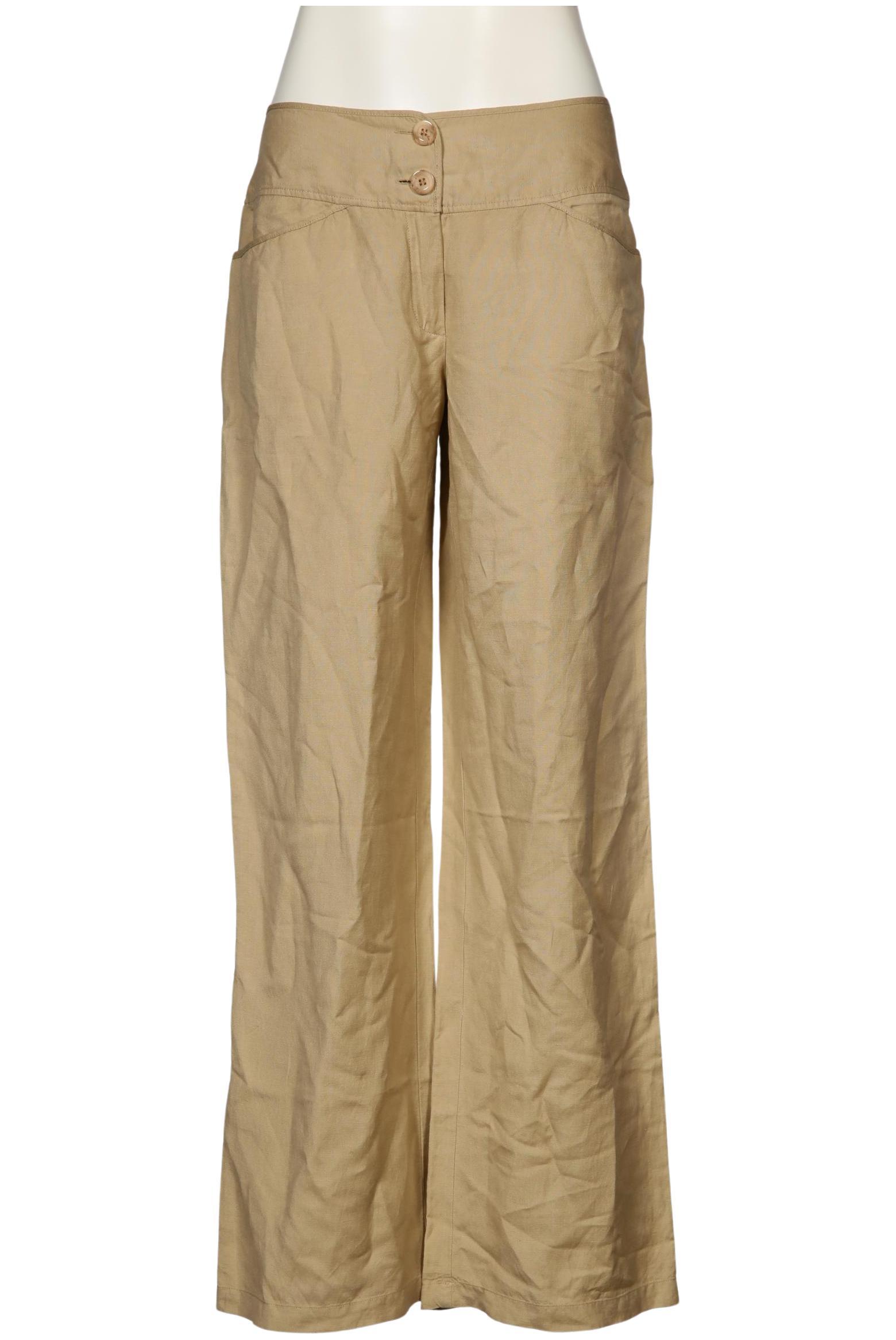 

monari Damen Stoffhose, beige, Gr. 40