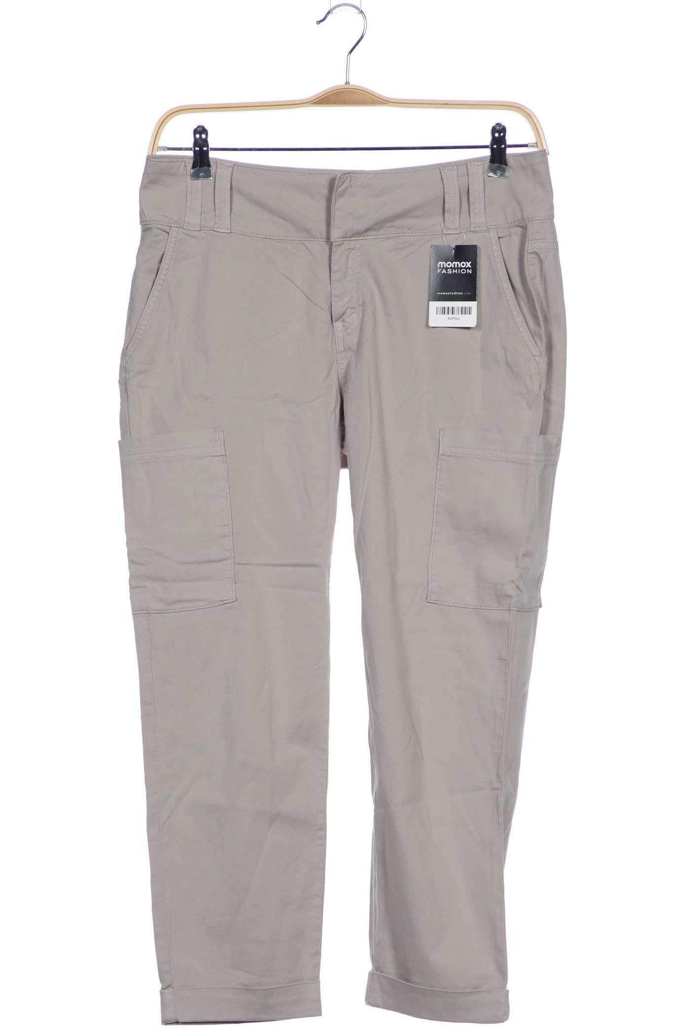 

monari Damen Stoffhose, beige, Gr. 38