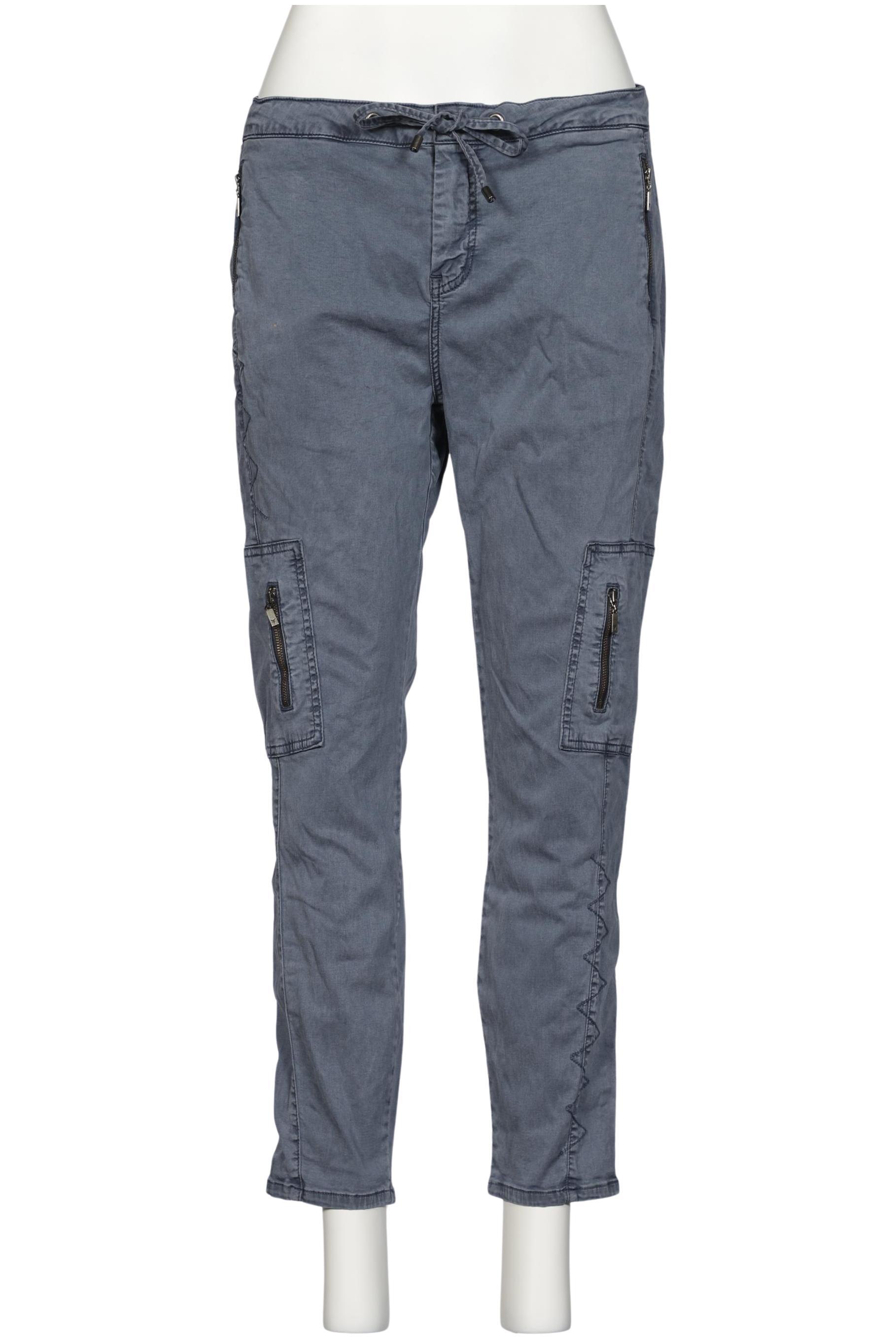 

monari Damen Stoffhose, blau, Gr. 42