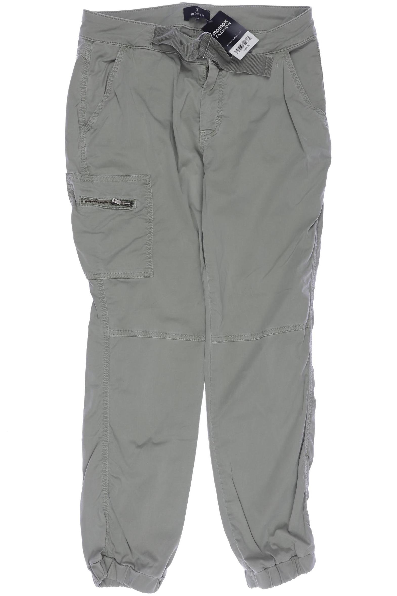 

monari Damen Stoffhose, grün, Gr. 38