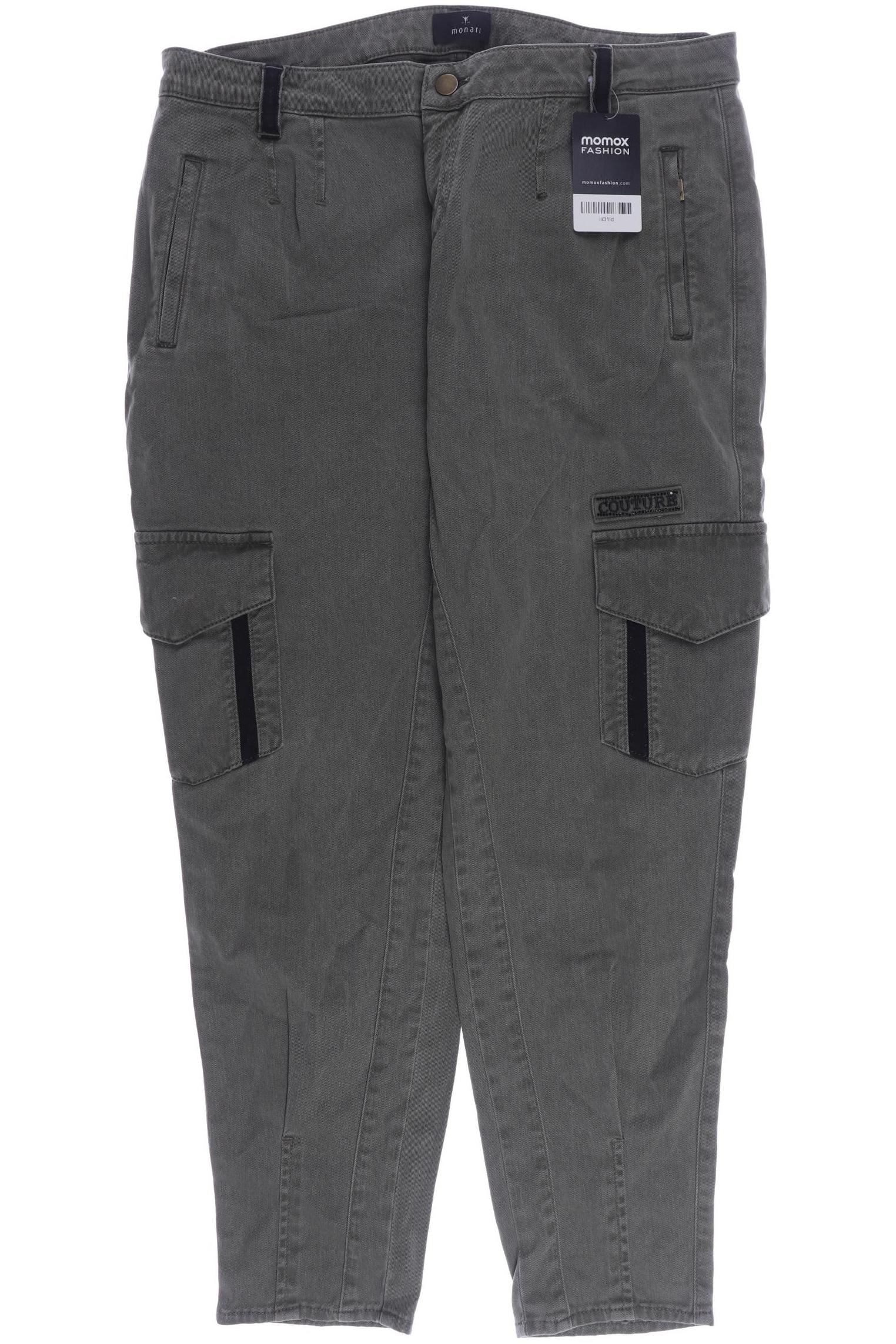 

monari Damen Stoffhose, grün