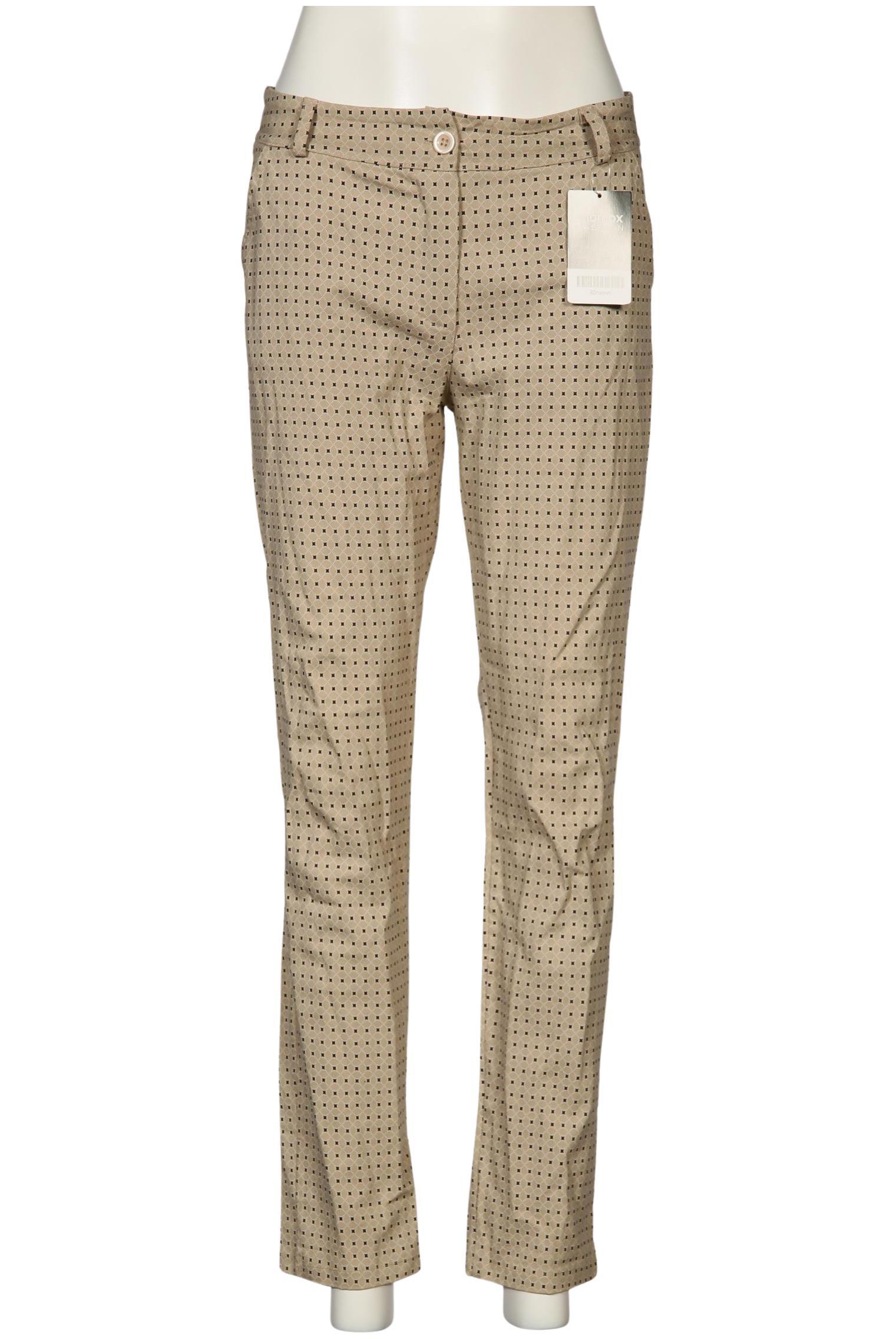 

monari Damen Stoffhose, beige, Gr. 38