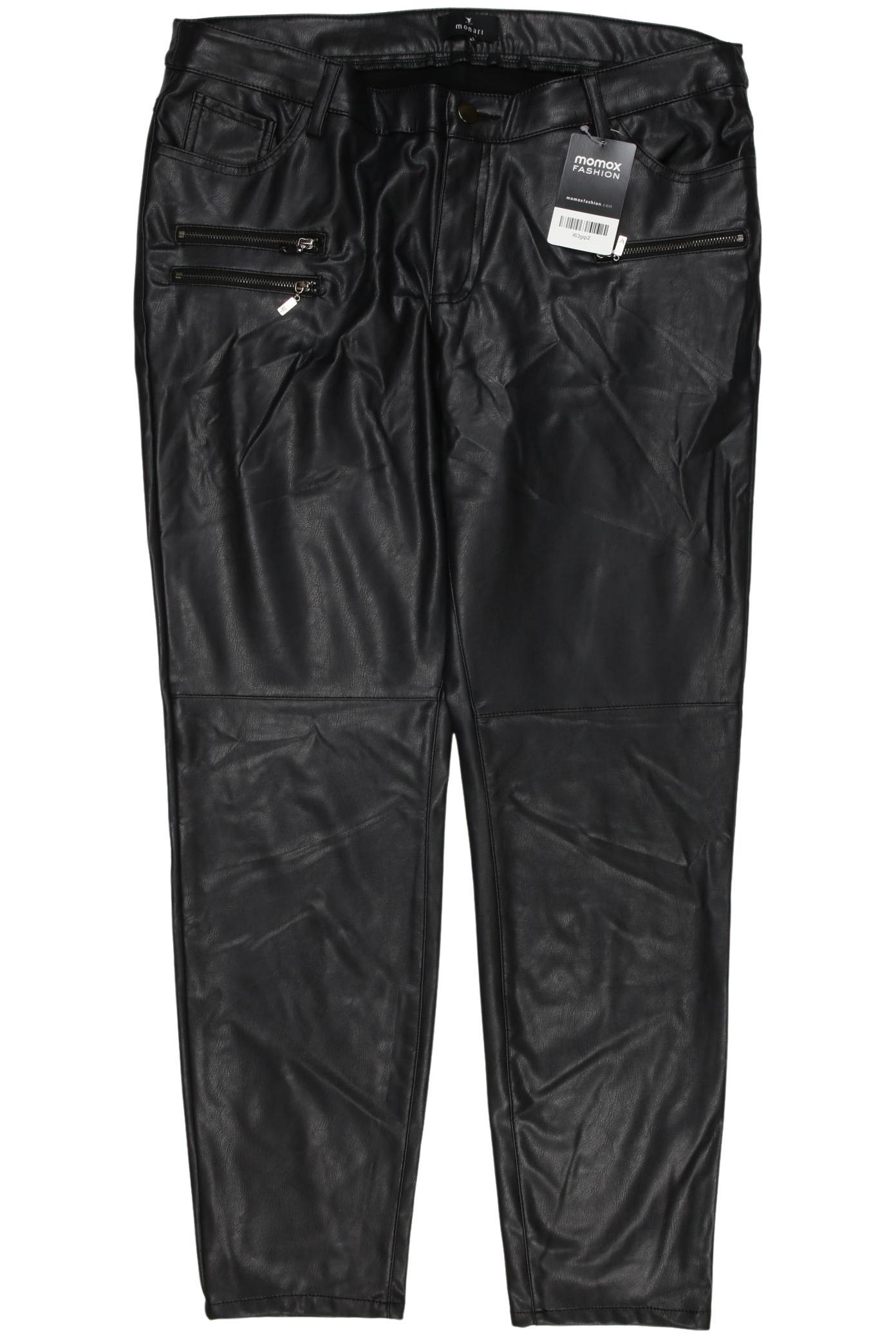 

monari Damen Stoffhose, schwarz, Gr. 42