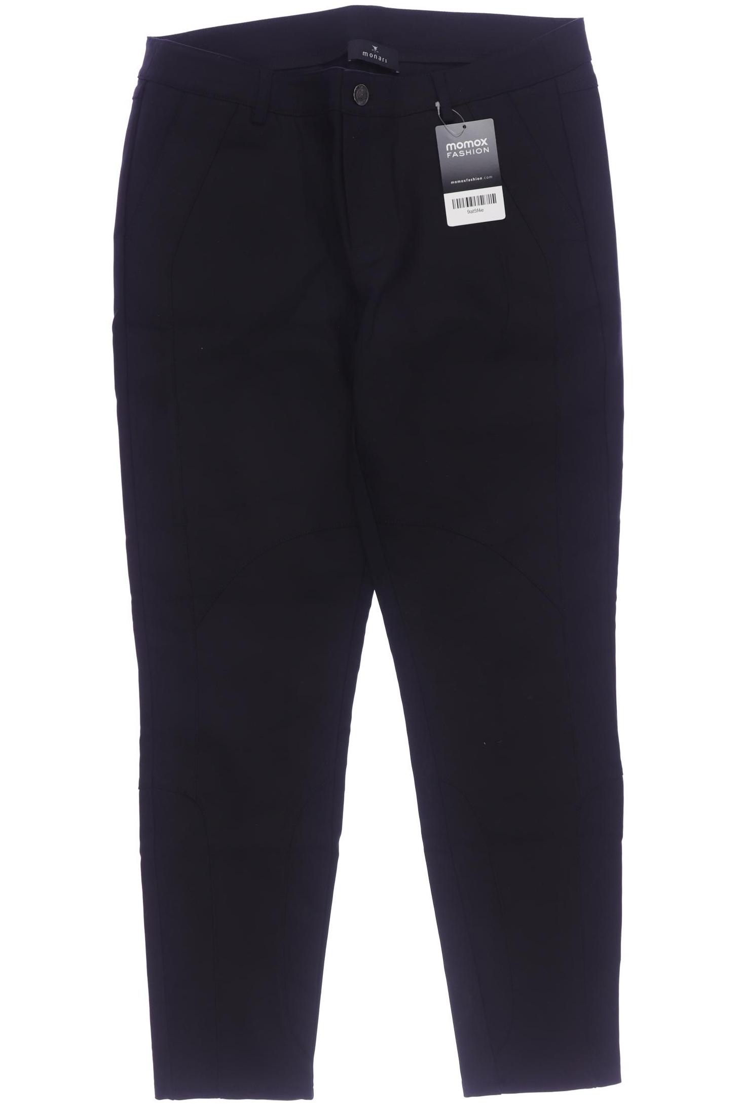 

monari Damen Stoffhose, schwarz, Gr. 38