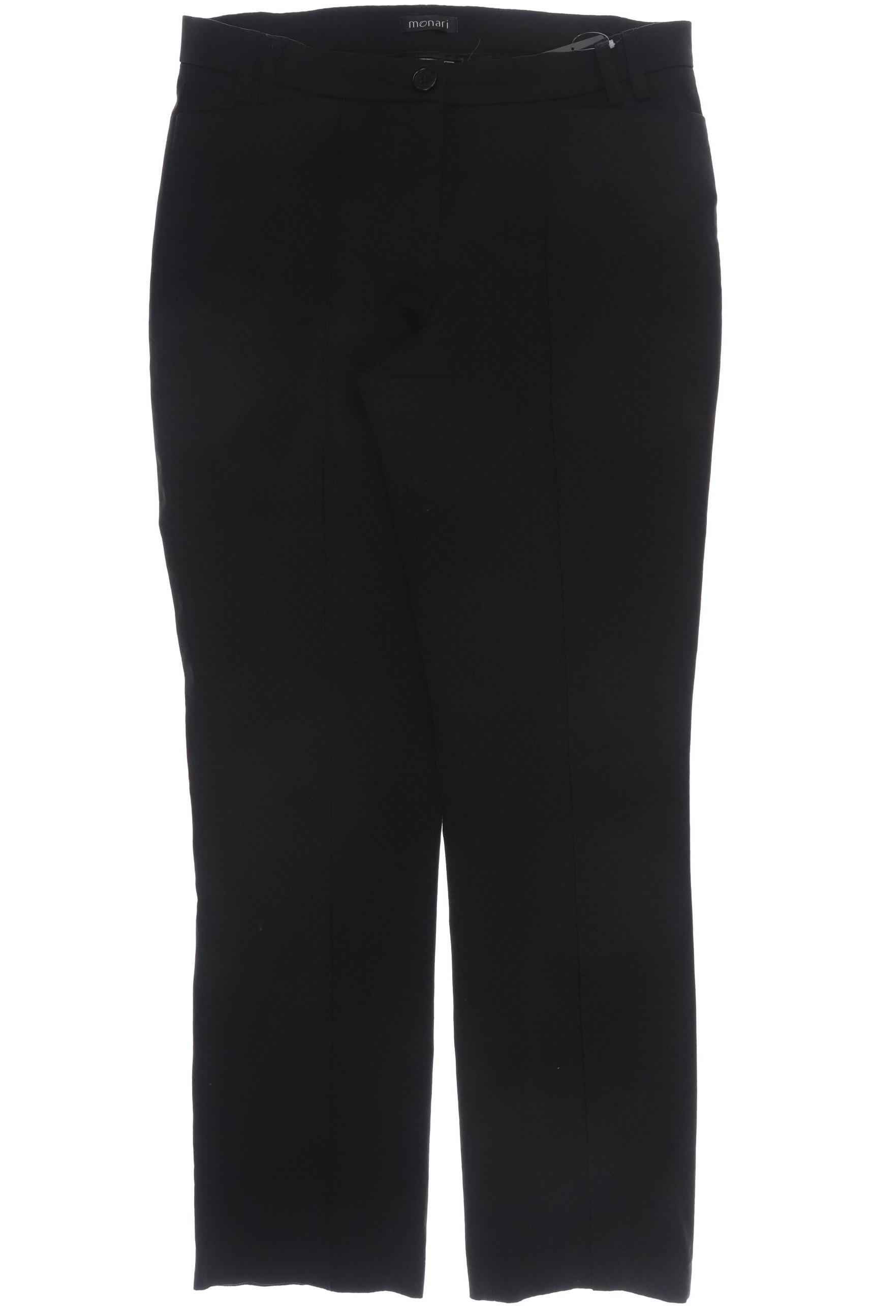 

monari Damen Stoffhose, schwarz, Gr. 36