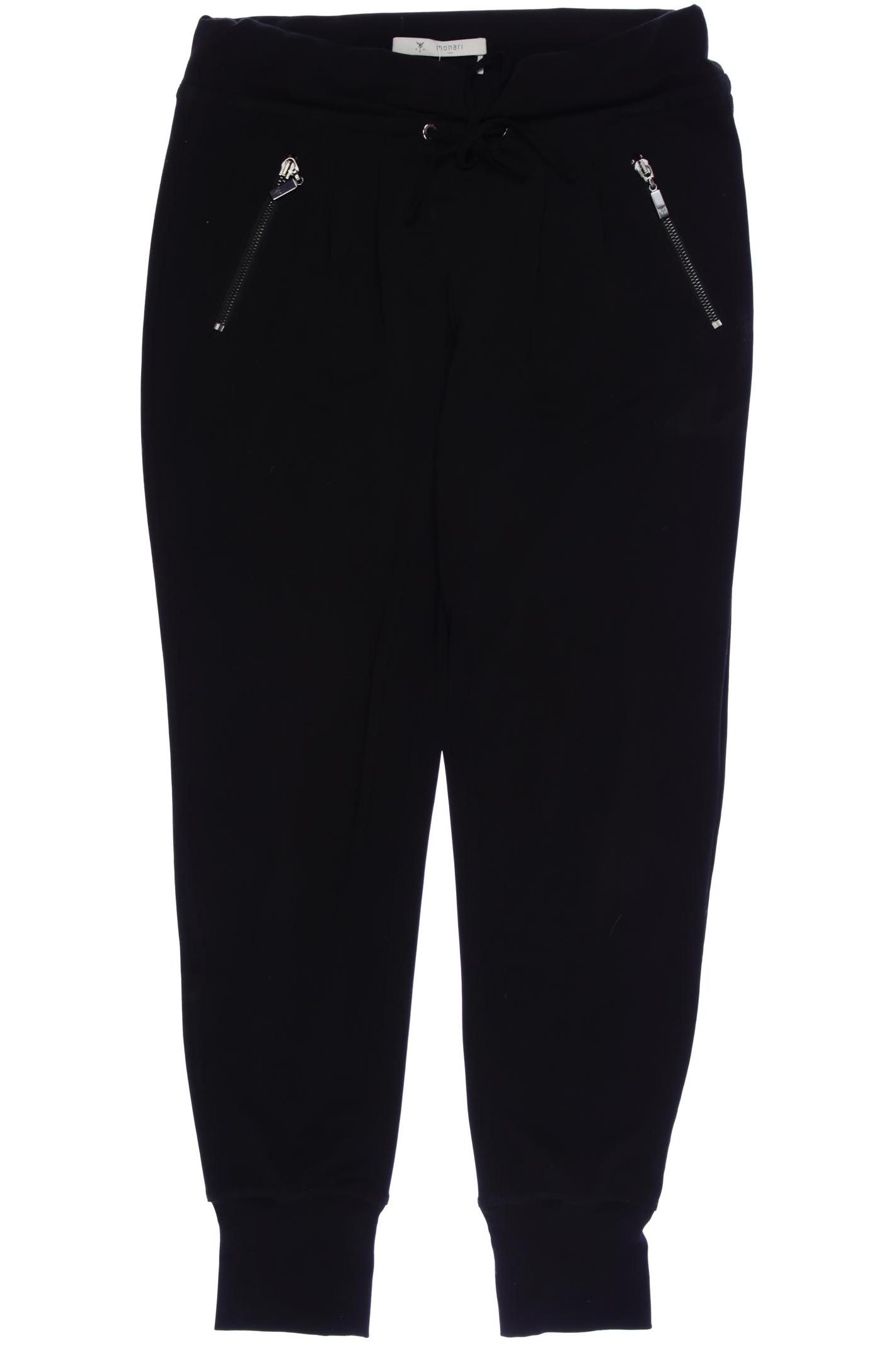 

monari Damen Stoffhose, schwarz, Gr. 36