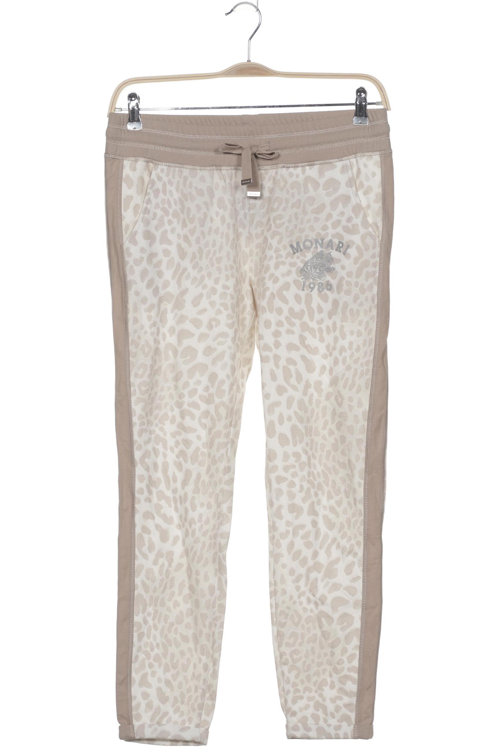 

monari Damen Stoffhose, beige, Gr. 36