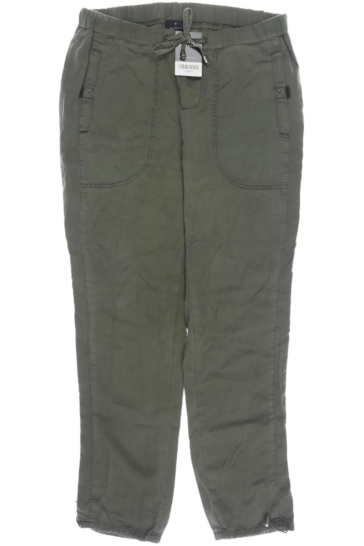 

monari Damen Stoffhose, grün, Gr. 38