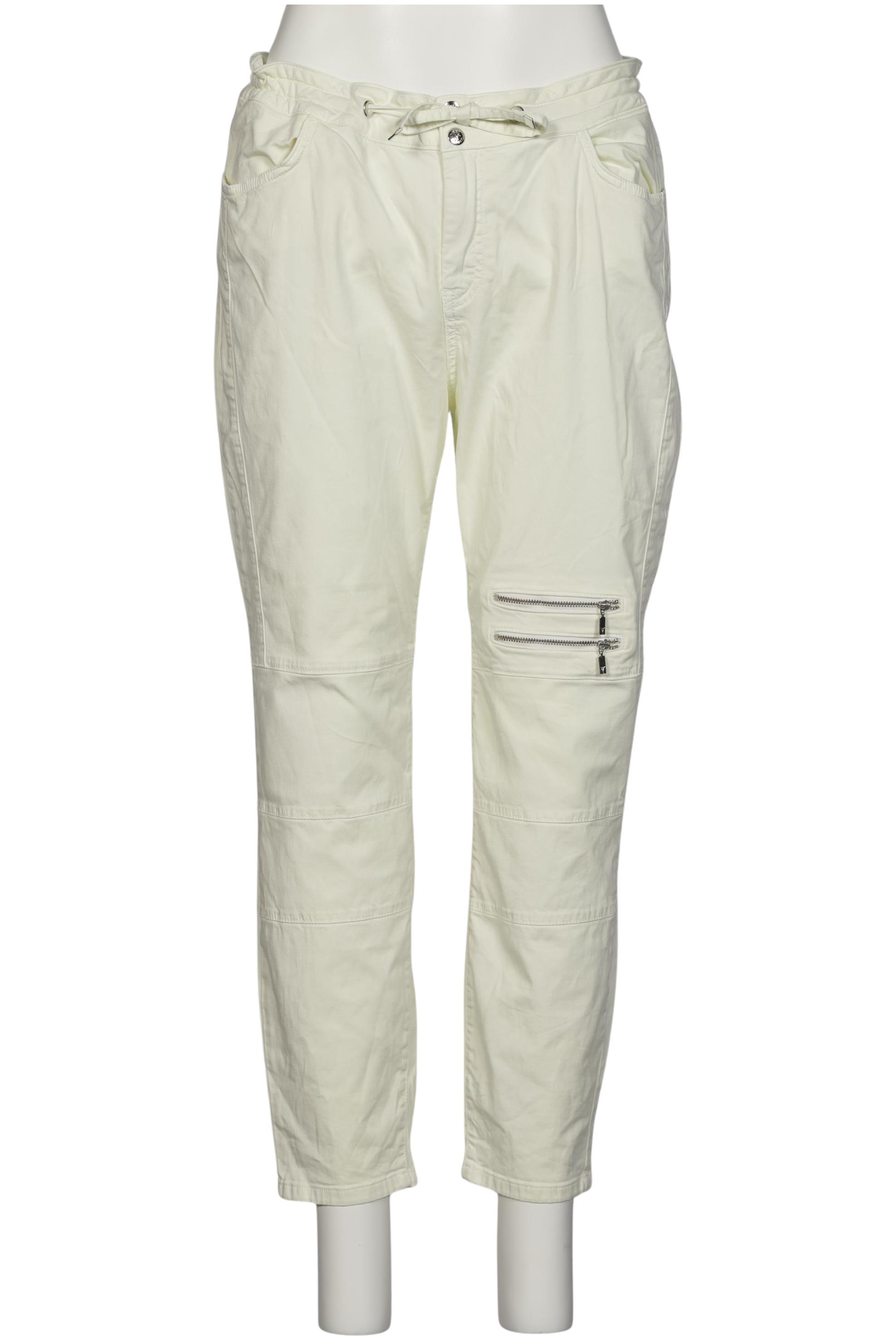 

monari Damen Stoffhose, cremeweiß, Gr. 44