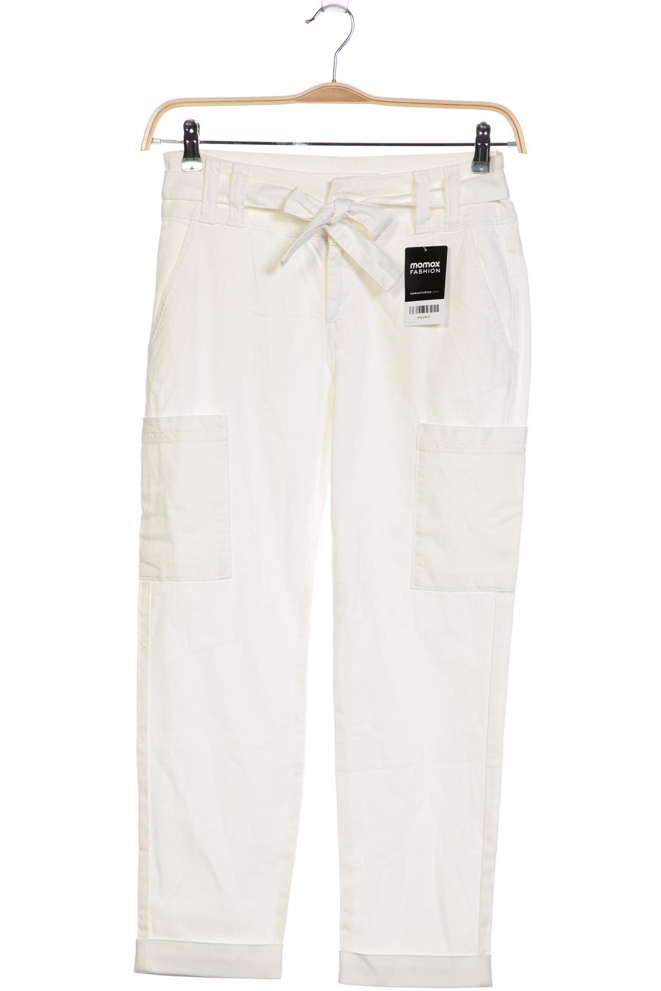 

monari Damen Stoffhose, weiß, Gr. 34