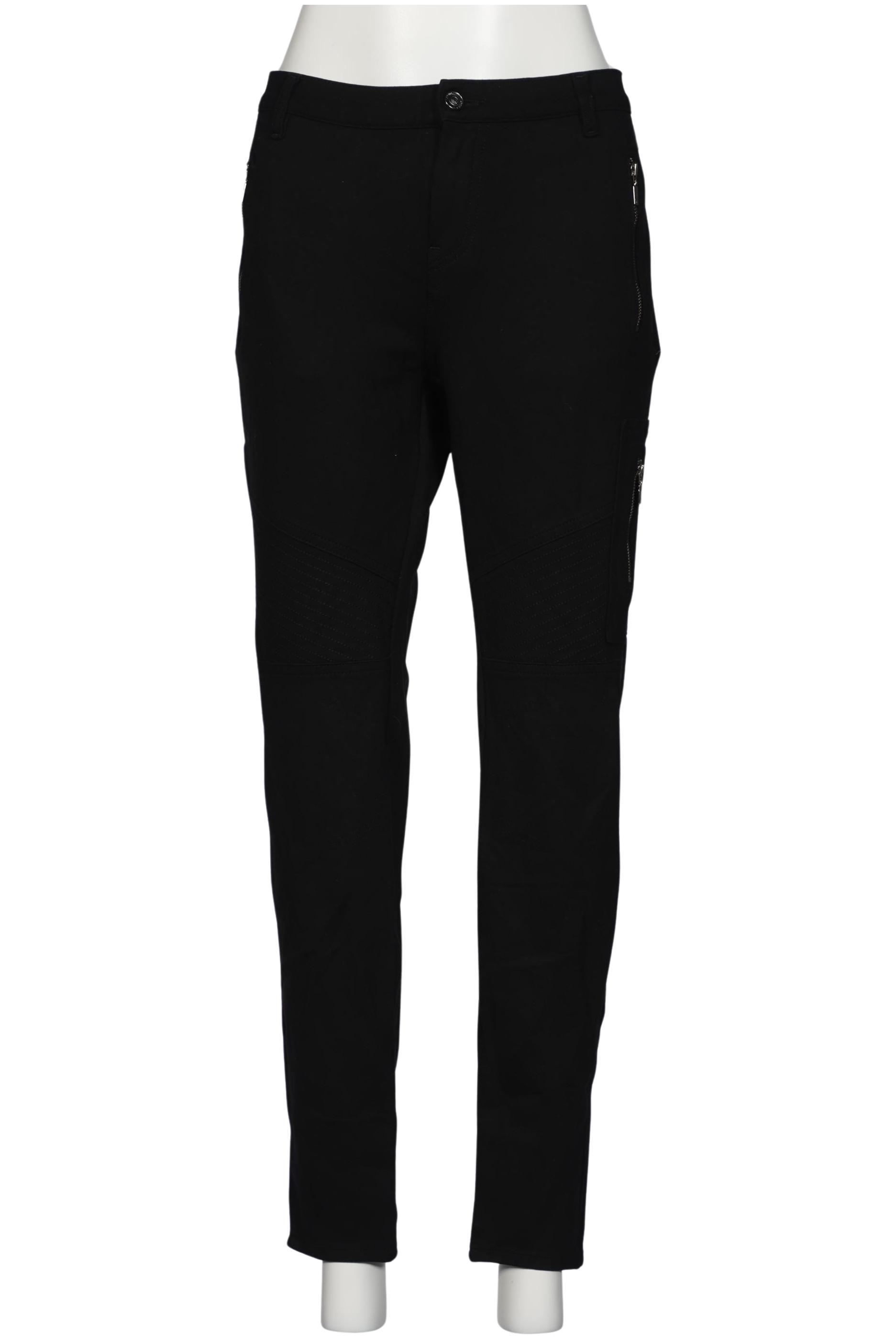 

monari Damen Stoffhose, schwarz, Gr. 38