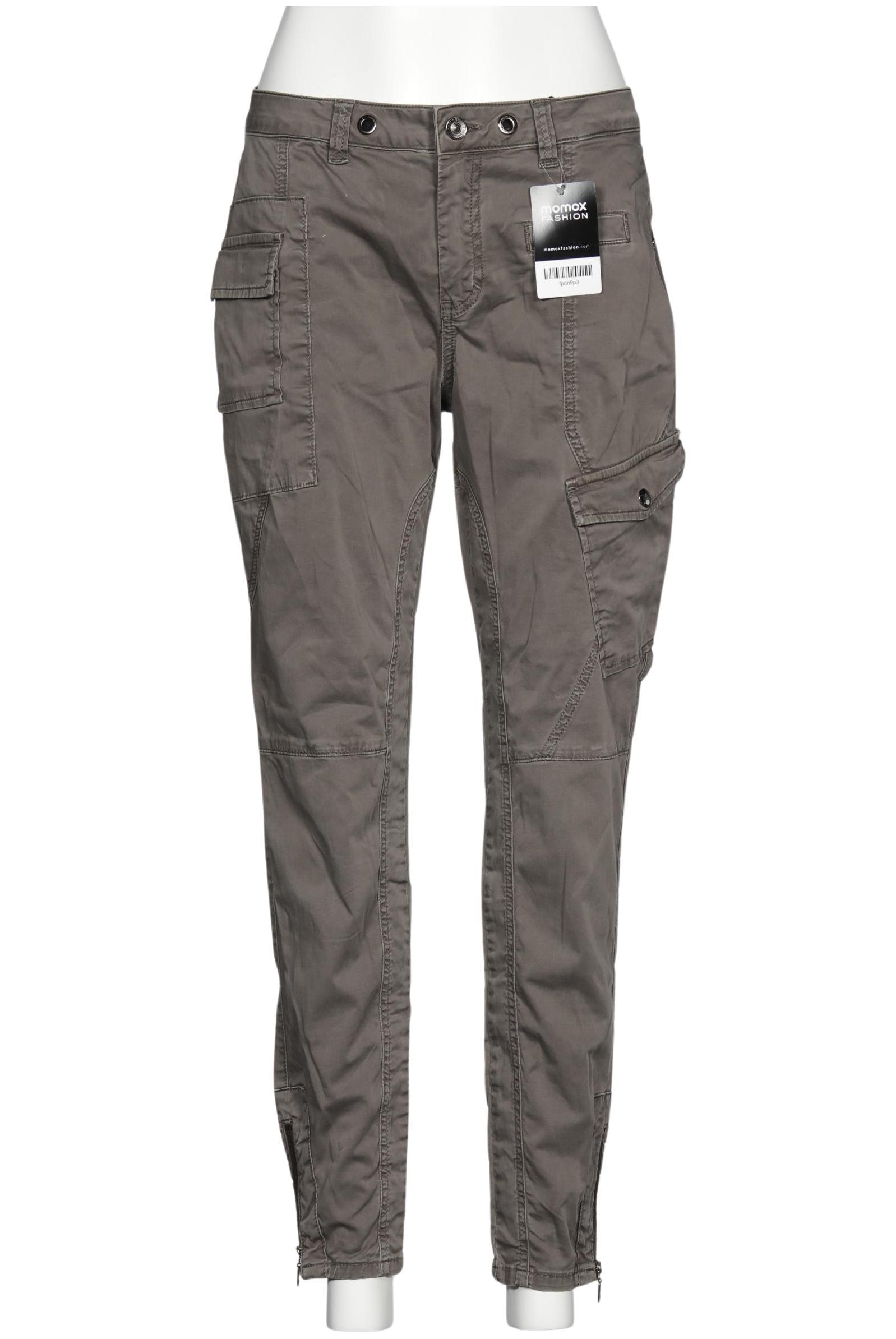

monari Damen Stoffhose, grün, Gr. 36