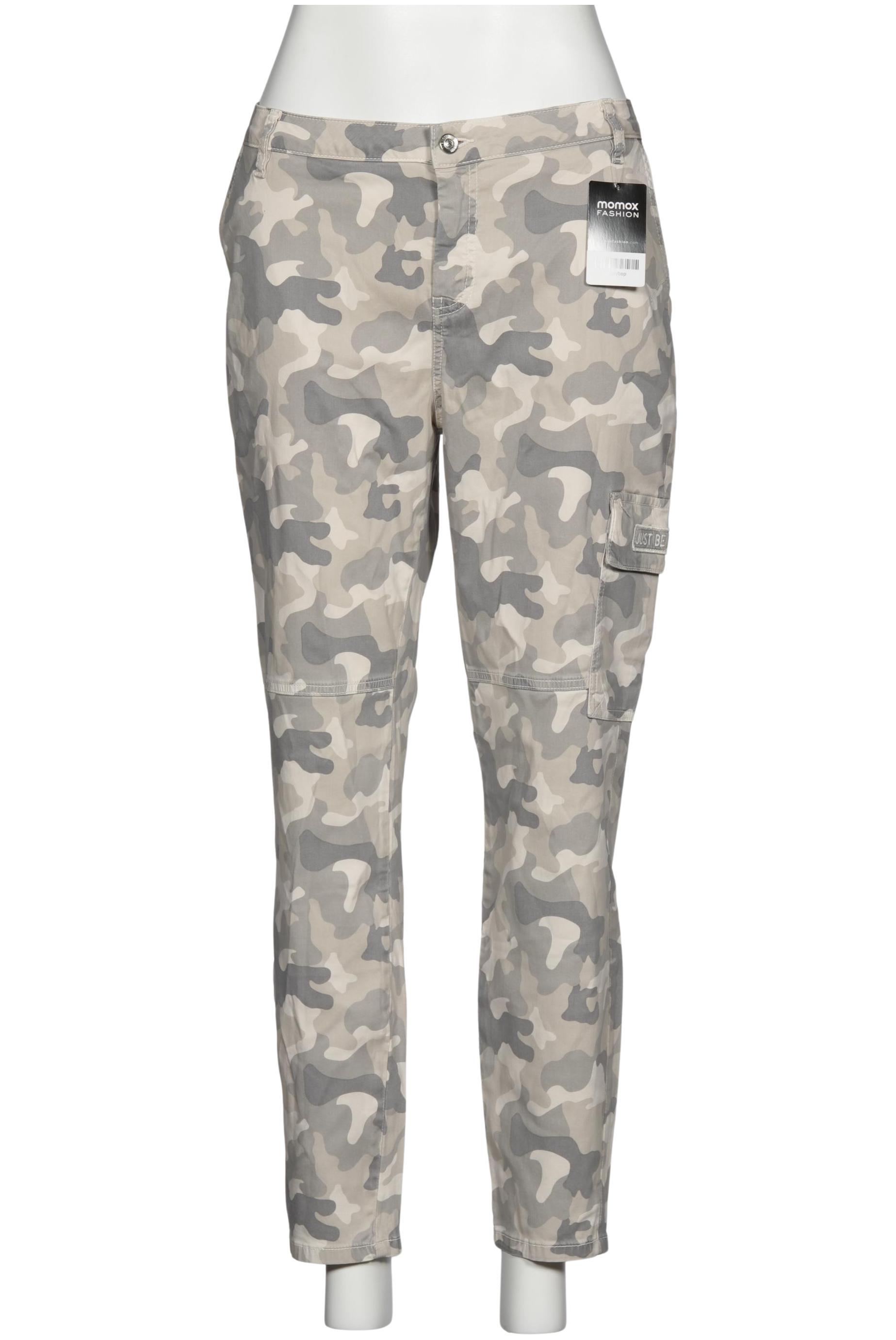 

monari Damen Stoffhose, beige, Gr. 42